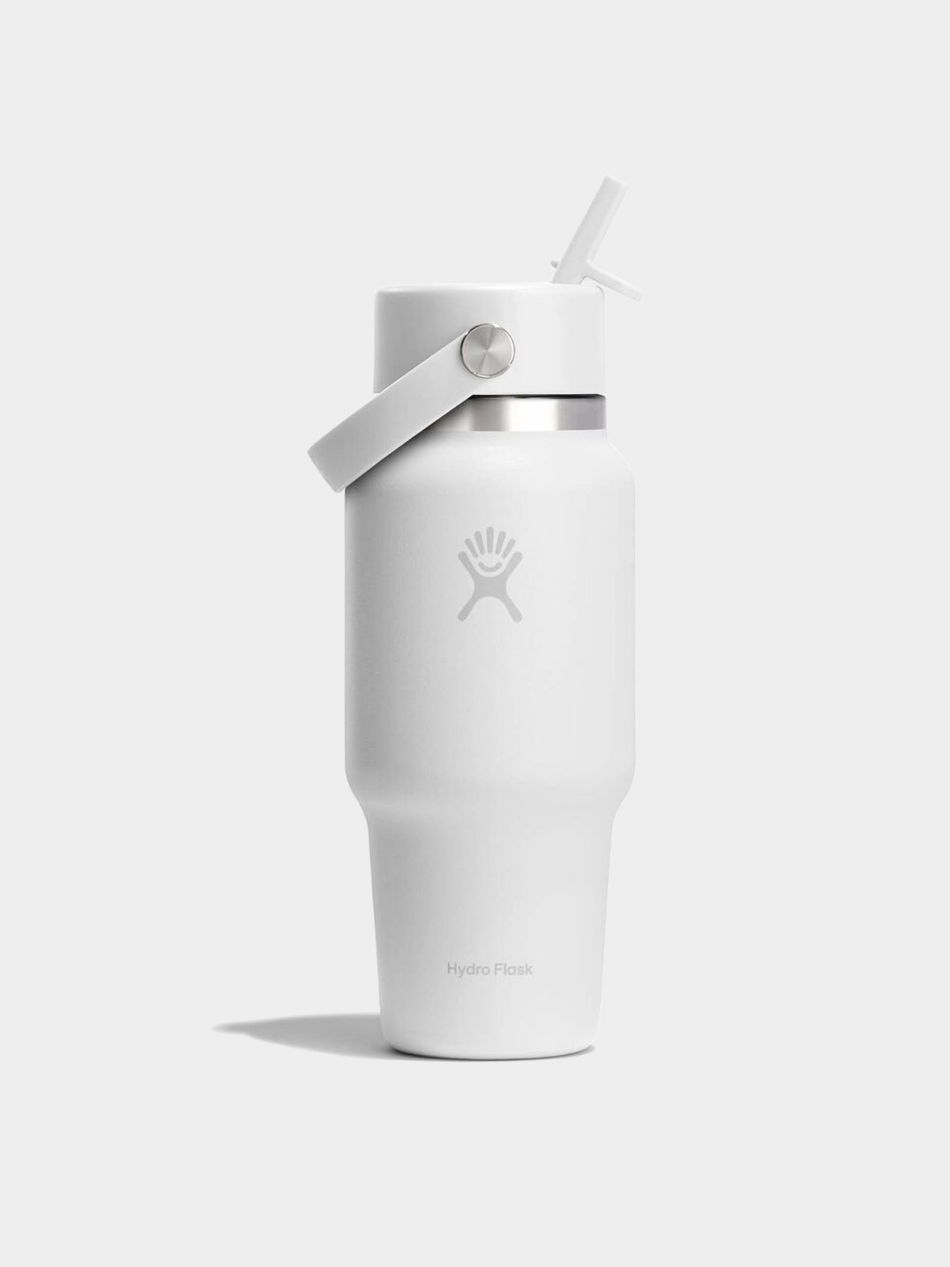 Hydro Flask Flasche Wide Flex Straw Travel 710ml (white)