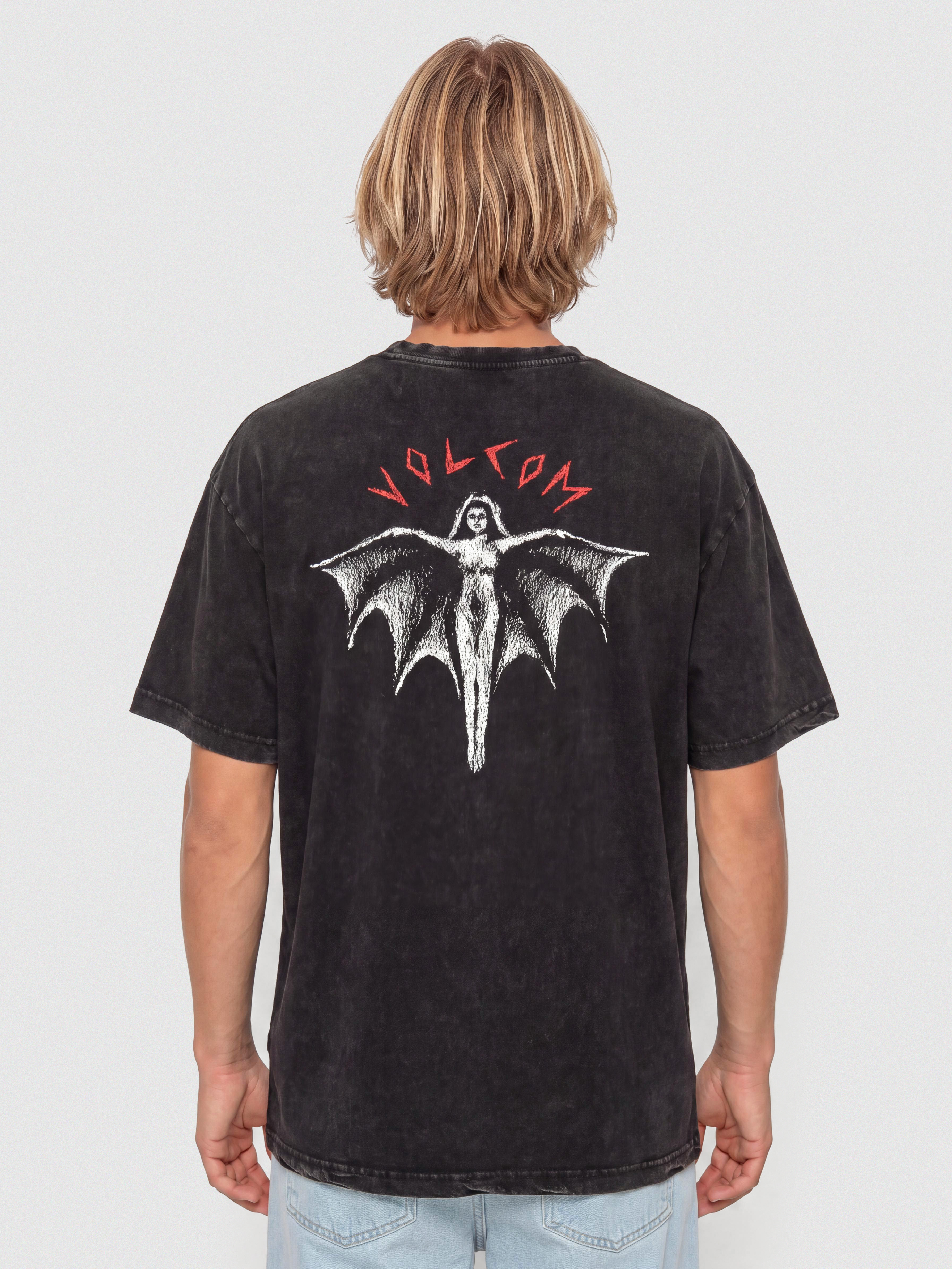 Volcom Wrong Angel Lse T-Shirt (light acid black)