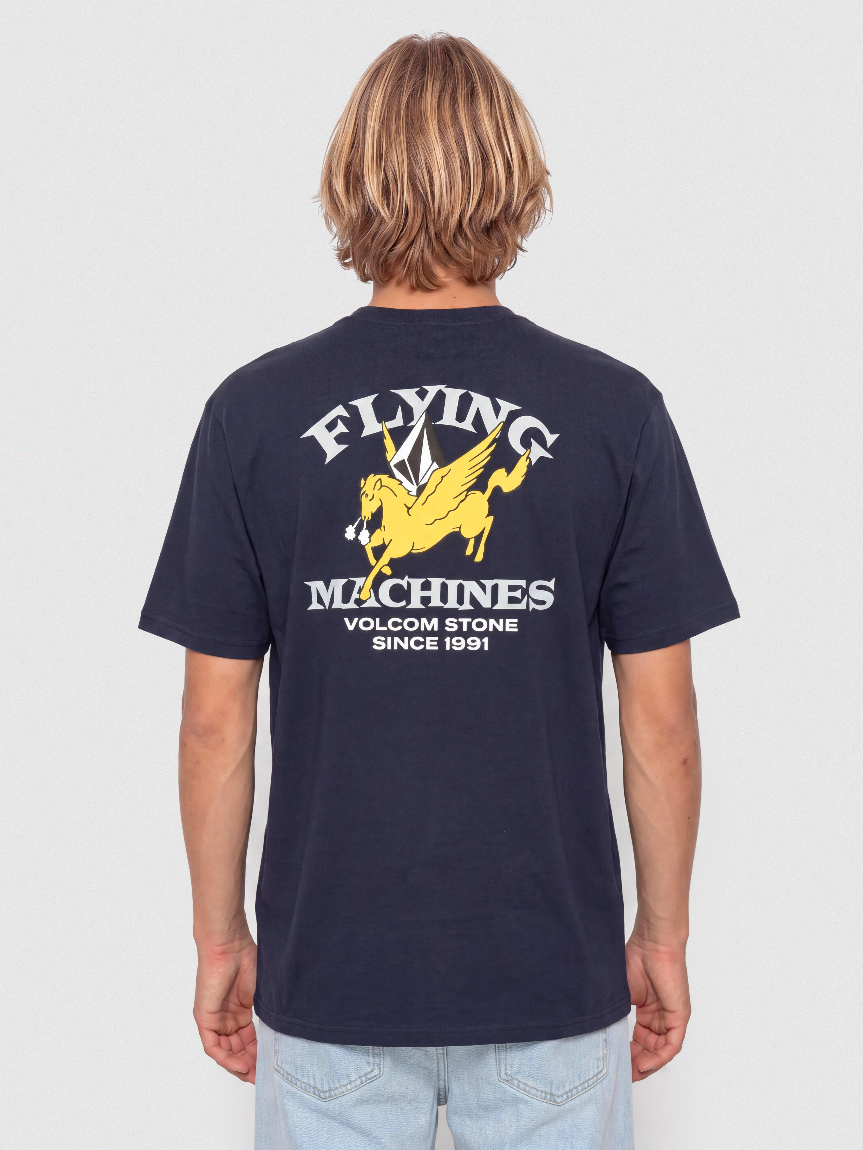 Volcom T-Shirt Flying Machine (marine)