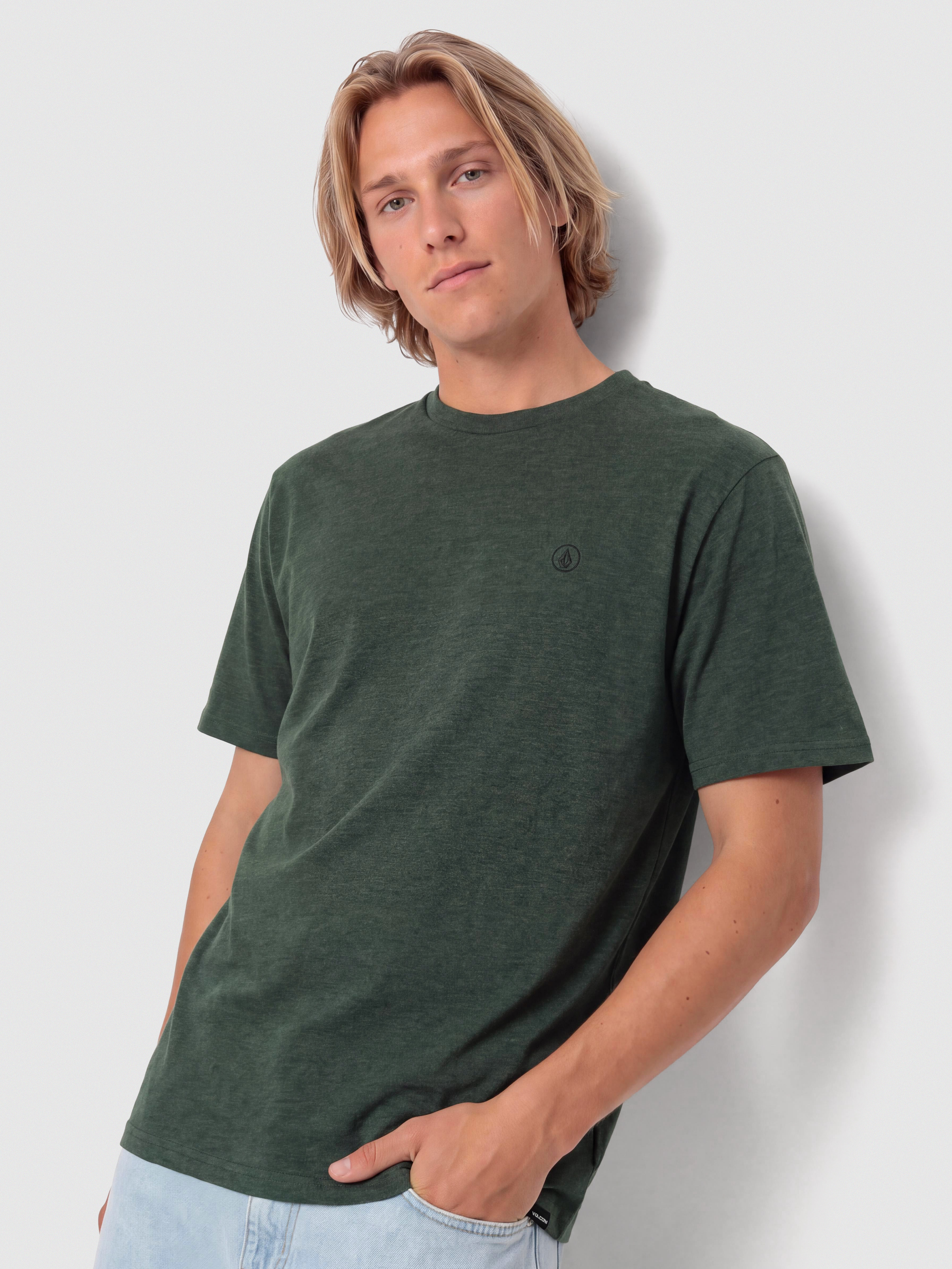 Volcom Circle Blanks Hth T-Shirt (scarab)