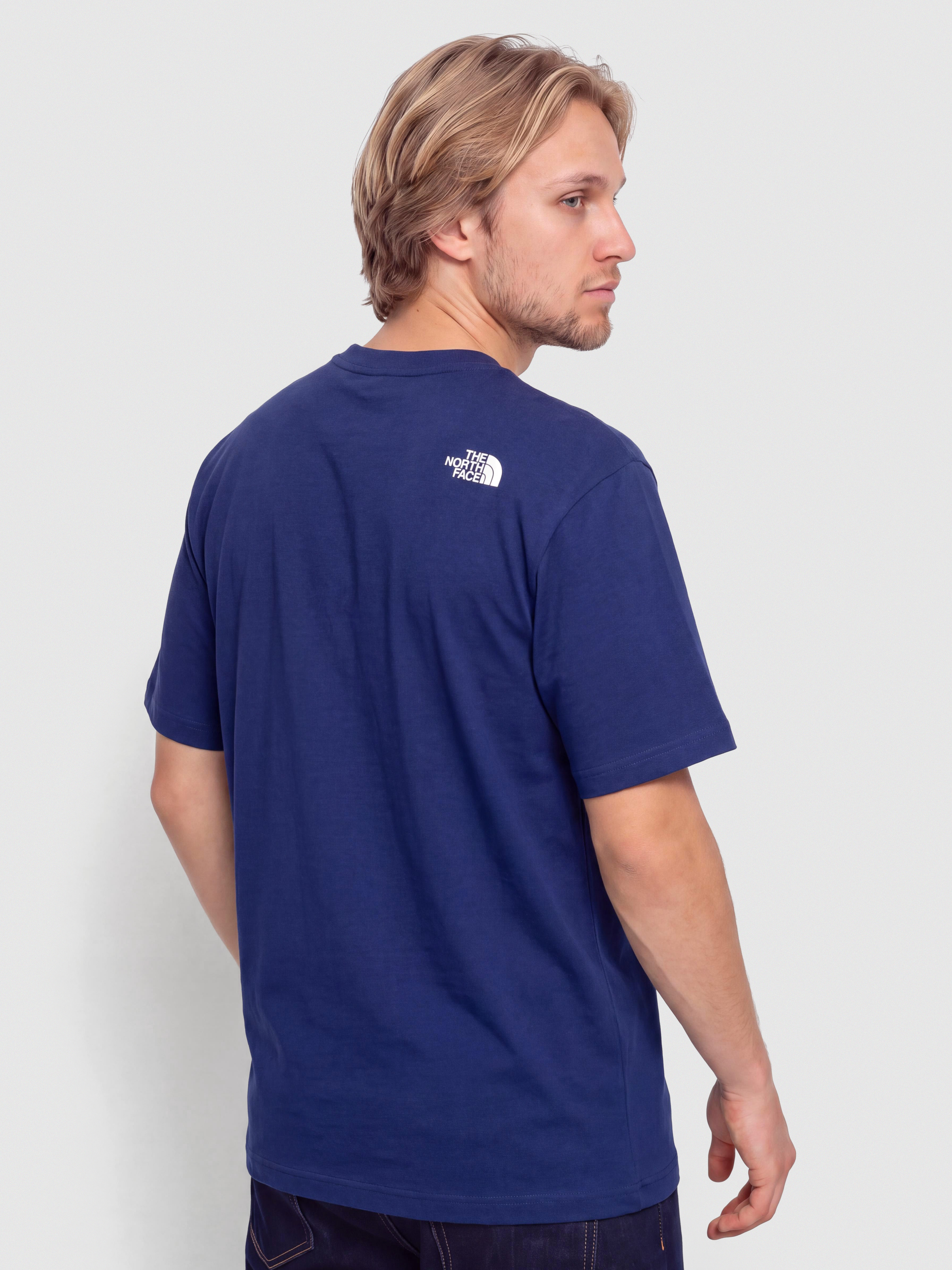 The North Face Explorer Badges Relaxed T-Shirt (bold blue)