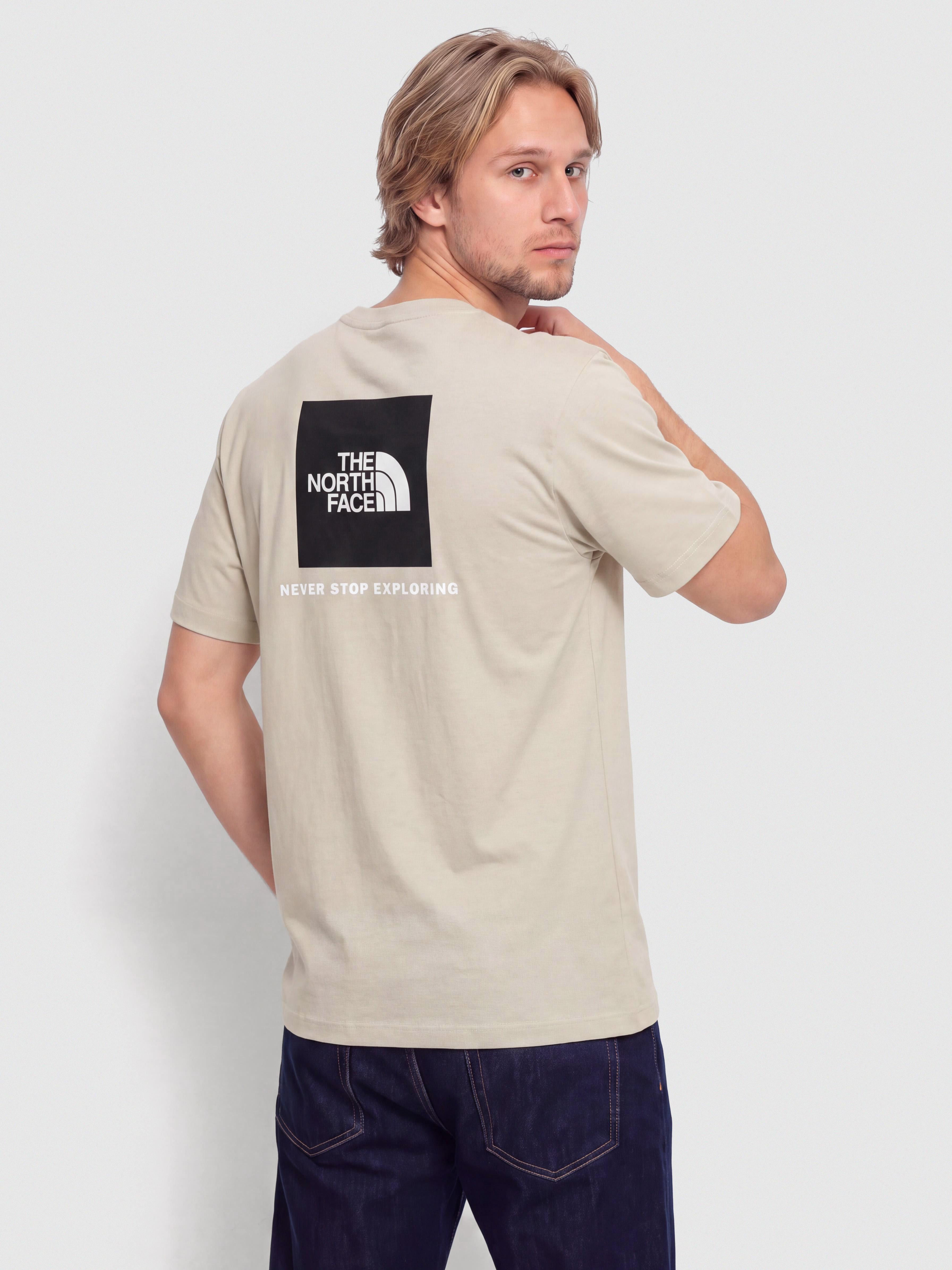 The North Face Evolution Box Nse T-Shirt (cumulus cloud)