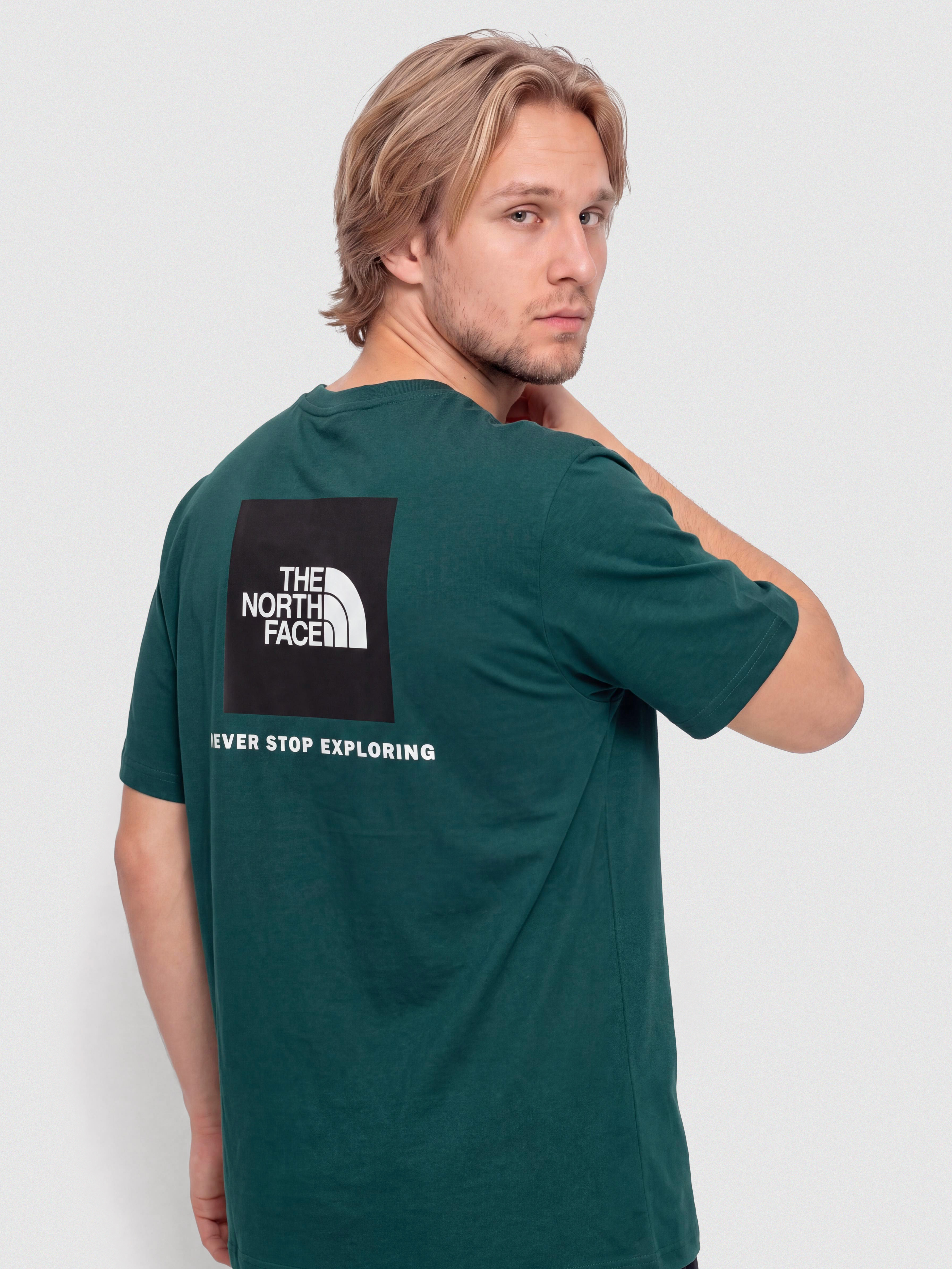 The North Face T-Shirt Evolution Box Nse (pacific teal)