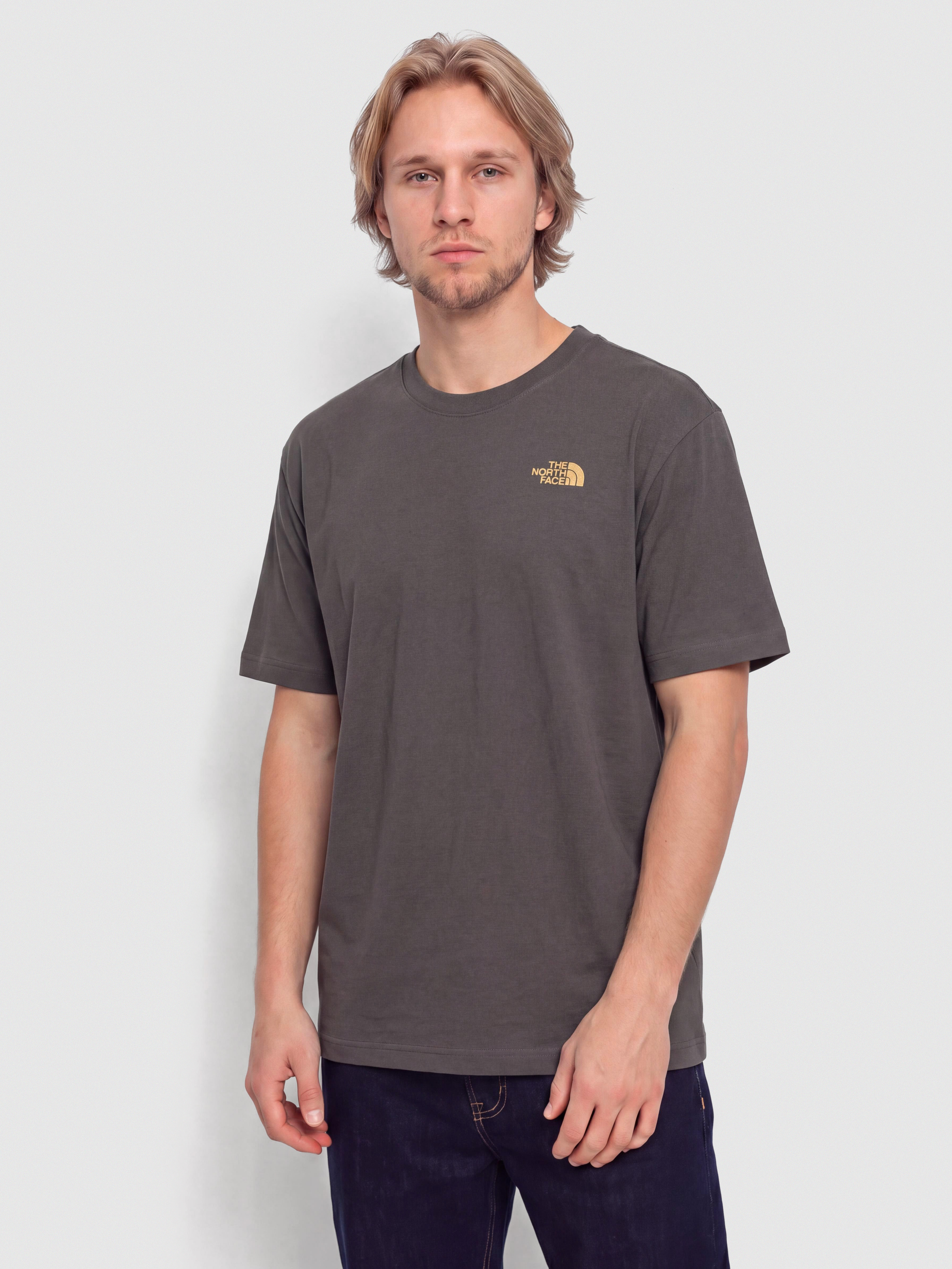 The North Face T-Shirt Stone Logo Relaxed (anthracite grey)