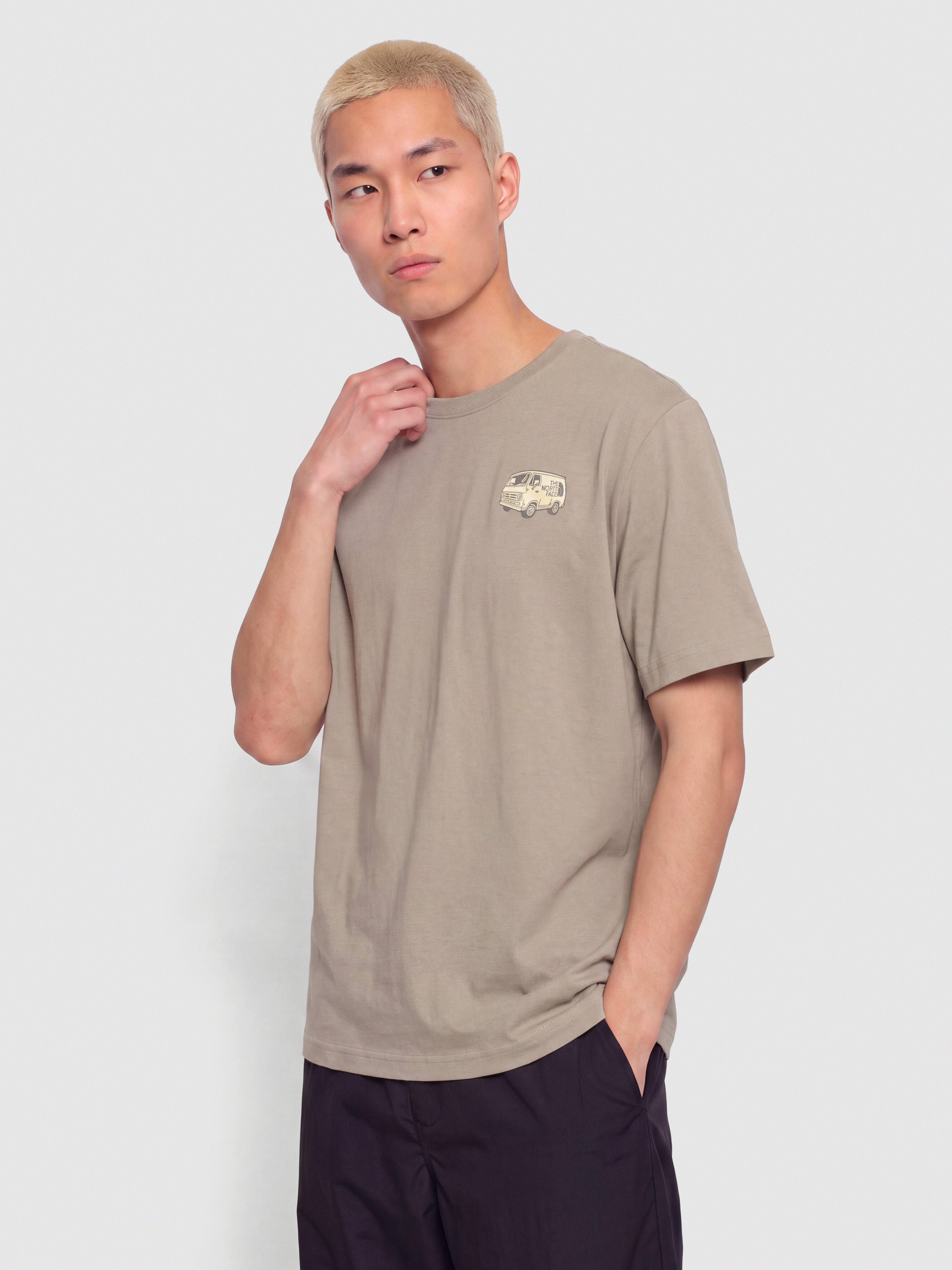 The North Face Van Life Relaxed T-Shirt (stone slab)