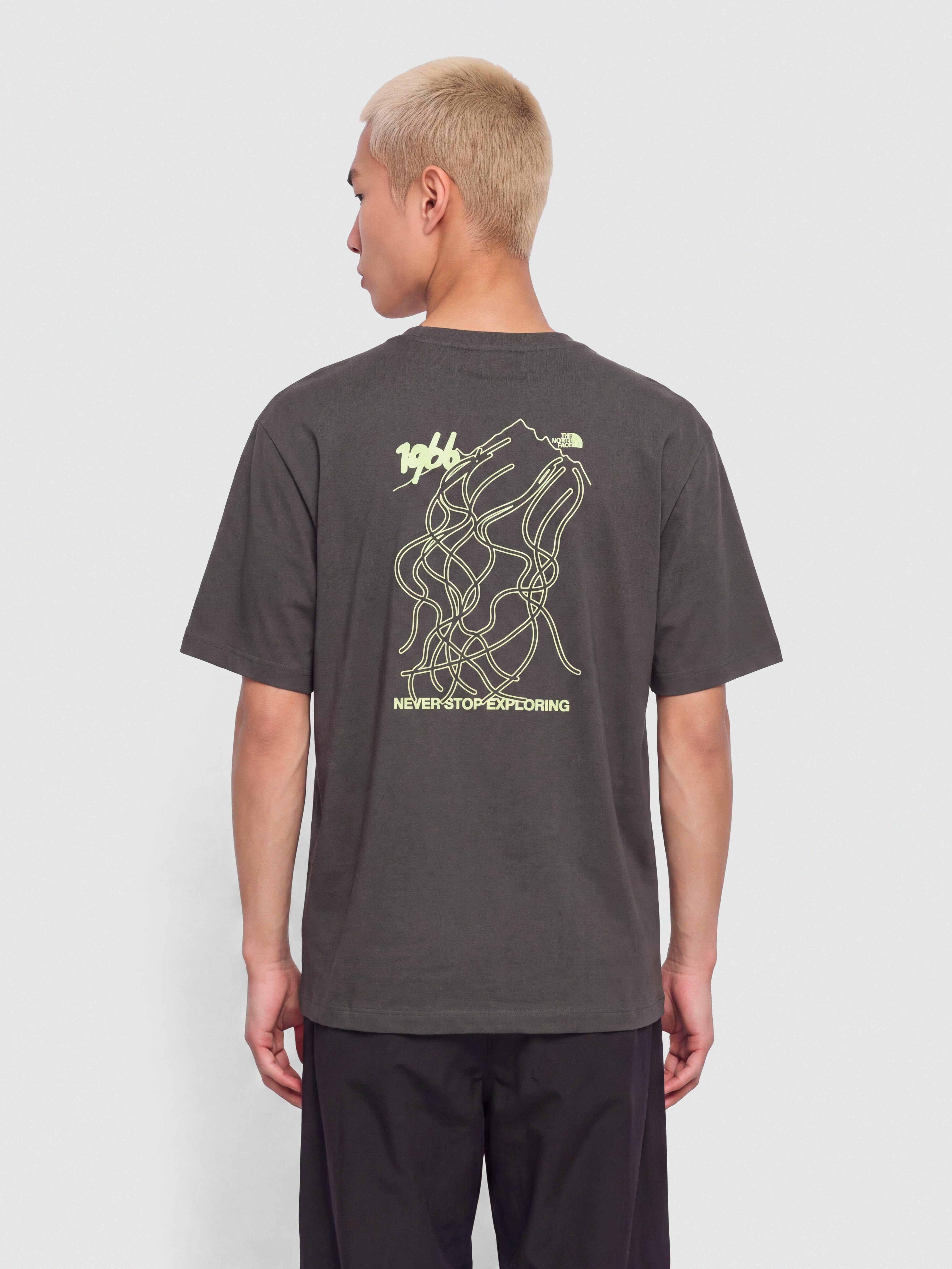 The North Face Nse Slopes Relaxed T-Shirt (anthracite grey)