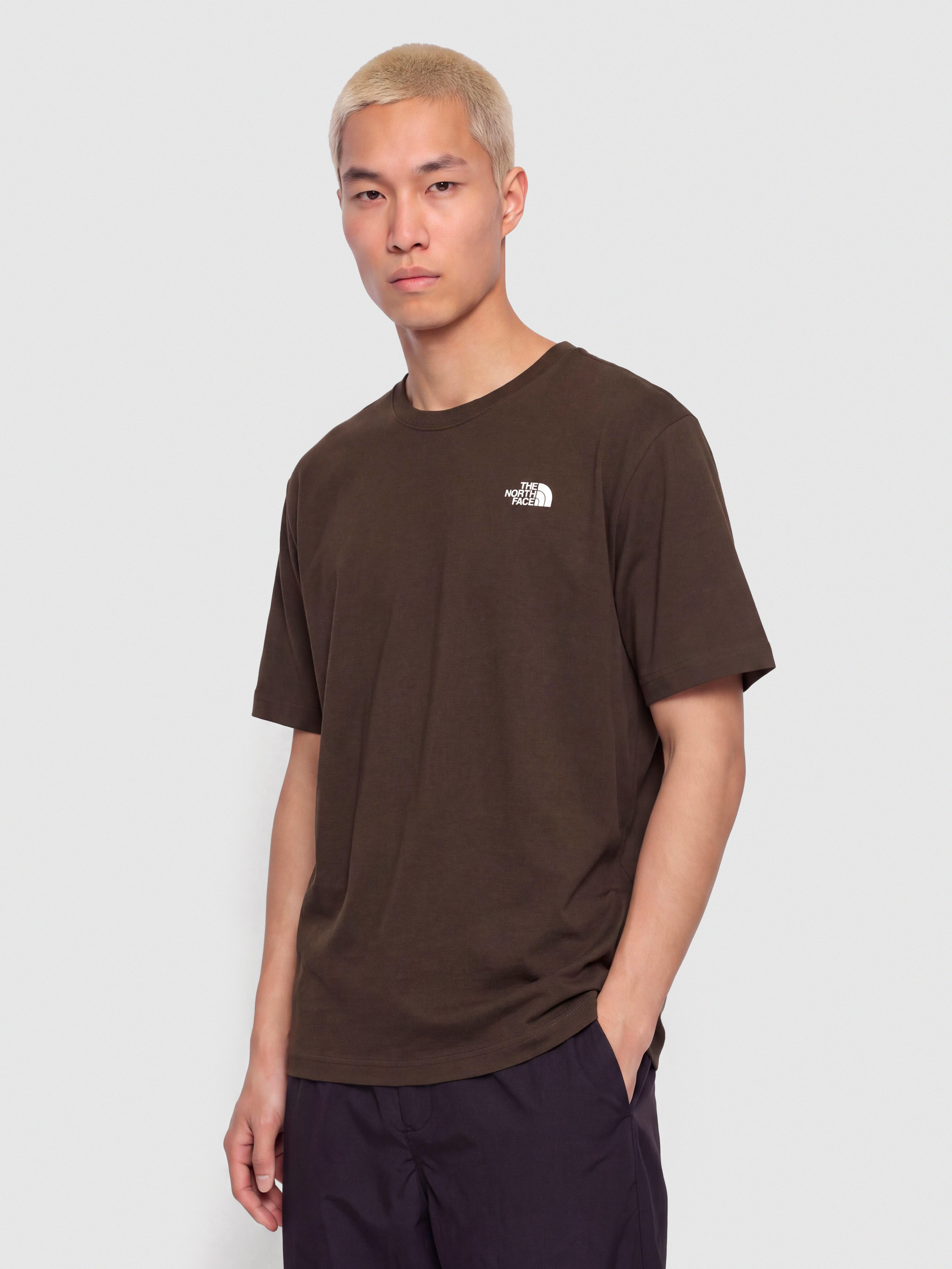 The North Face Evolution Simple Dome T-Shirt (dark chestnut)