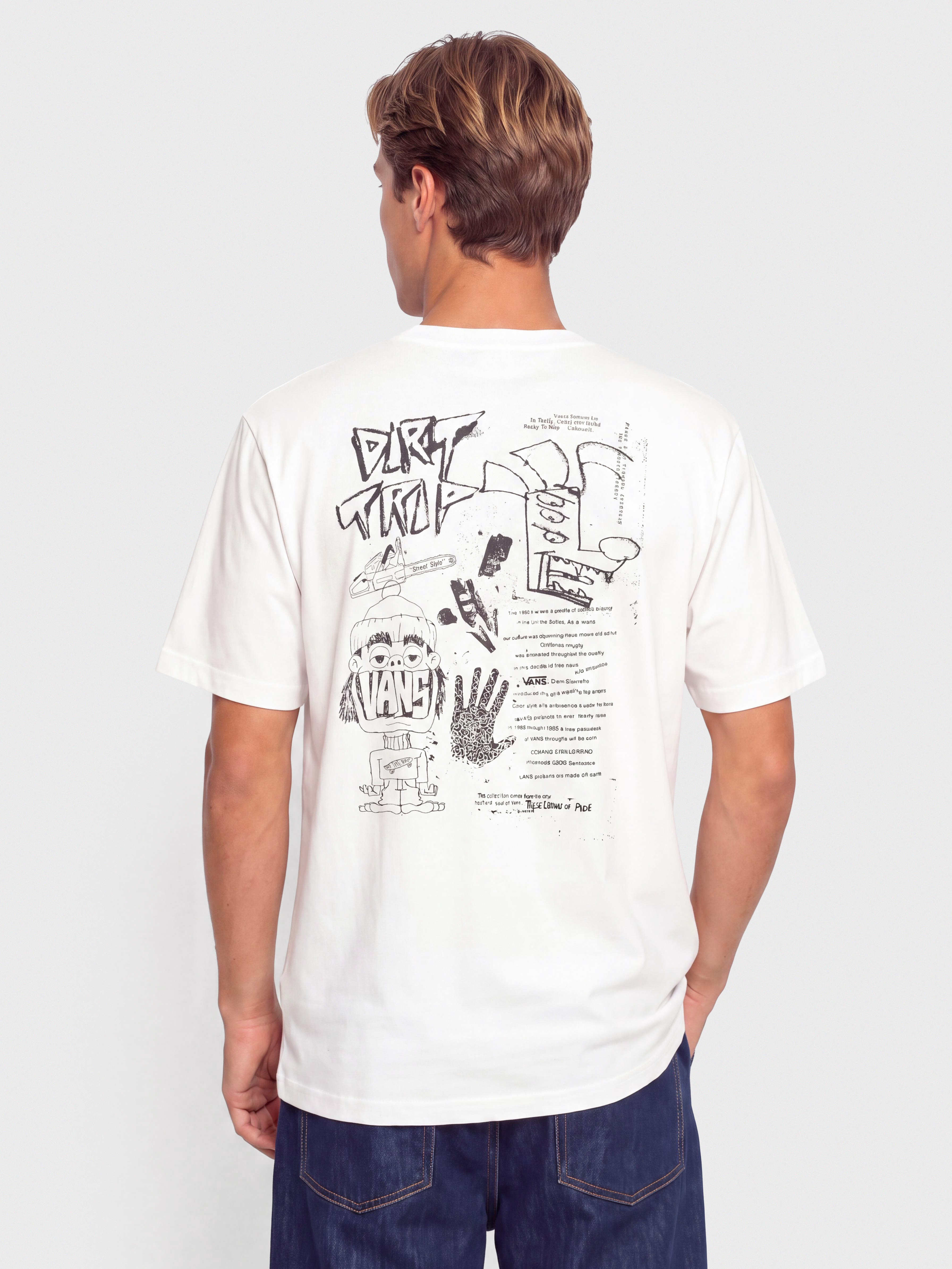 Vans Dirt Trip T-Shirt (white)