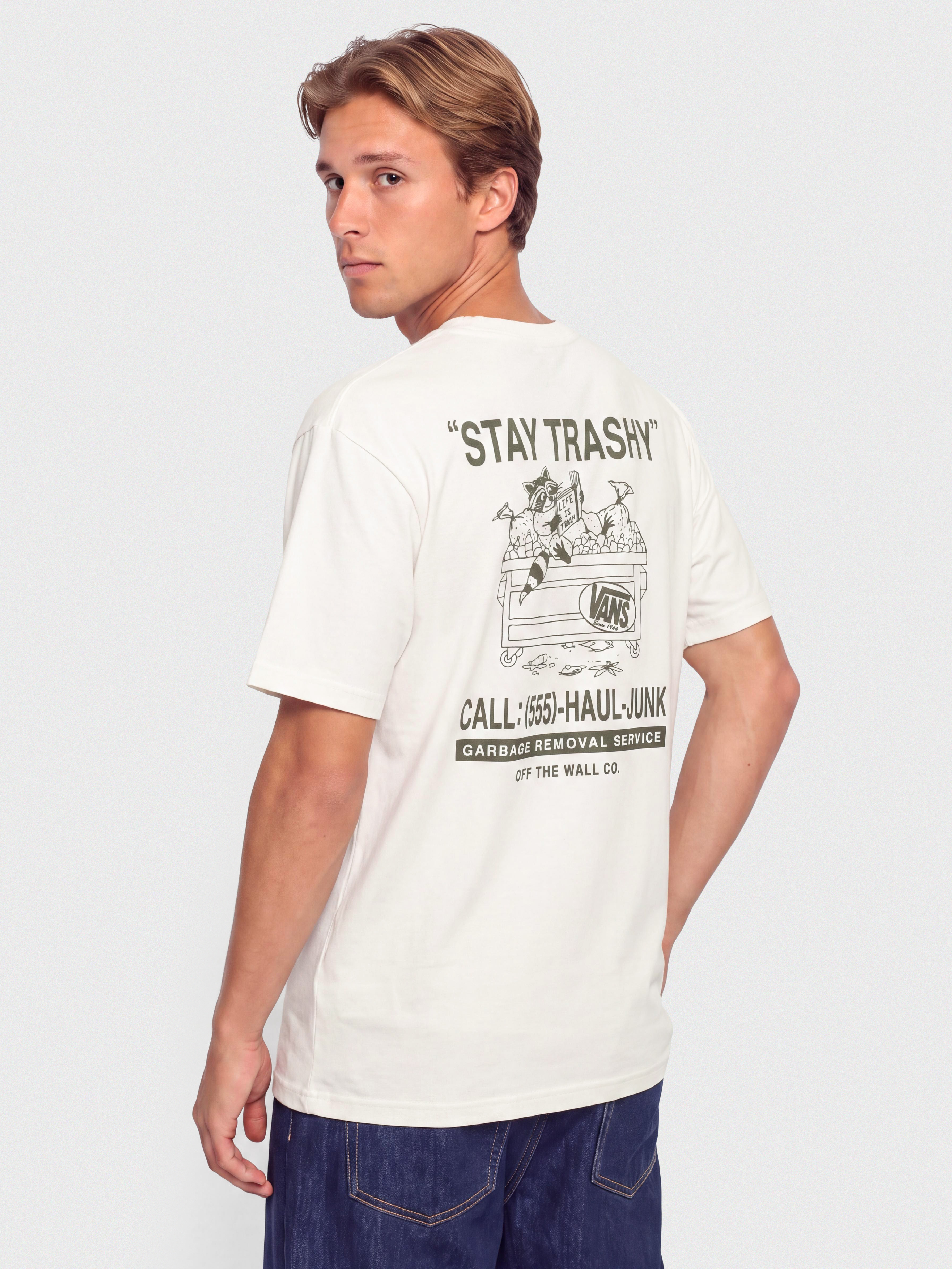 Vans Trashy T-Shirt (marshmallow)