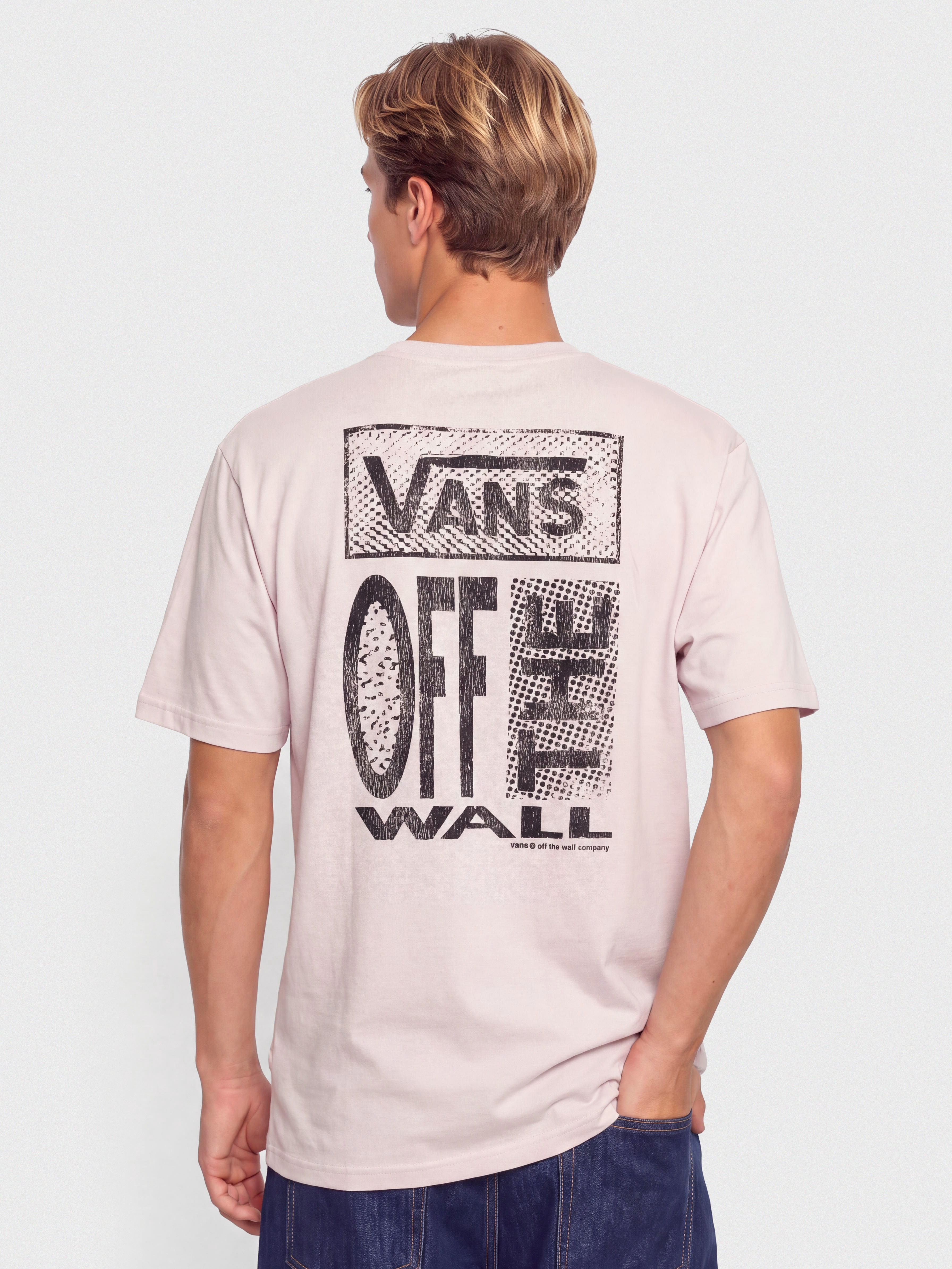 Vans Cut And Paste T-Shirt (pale petal)