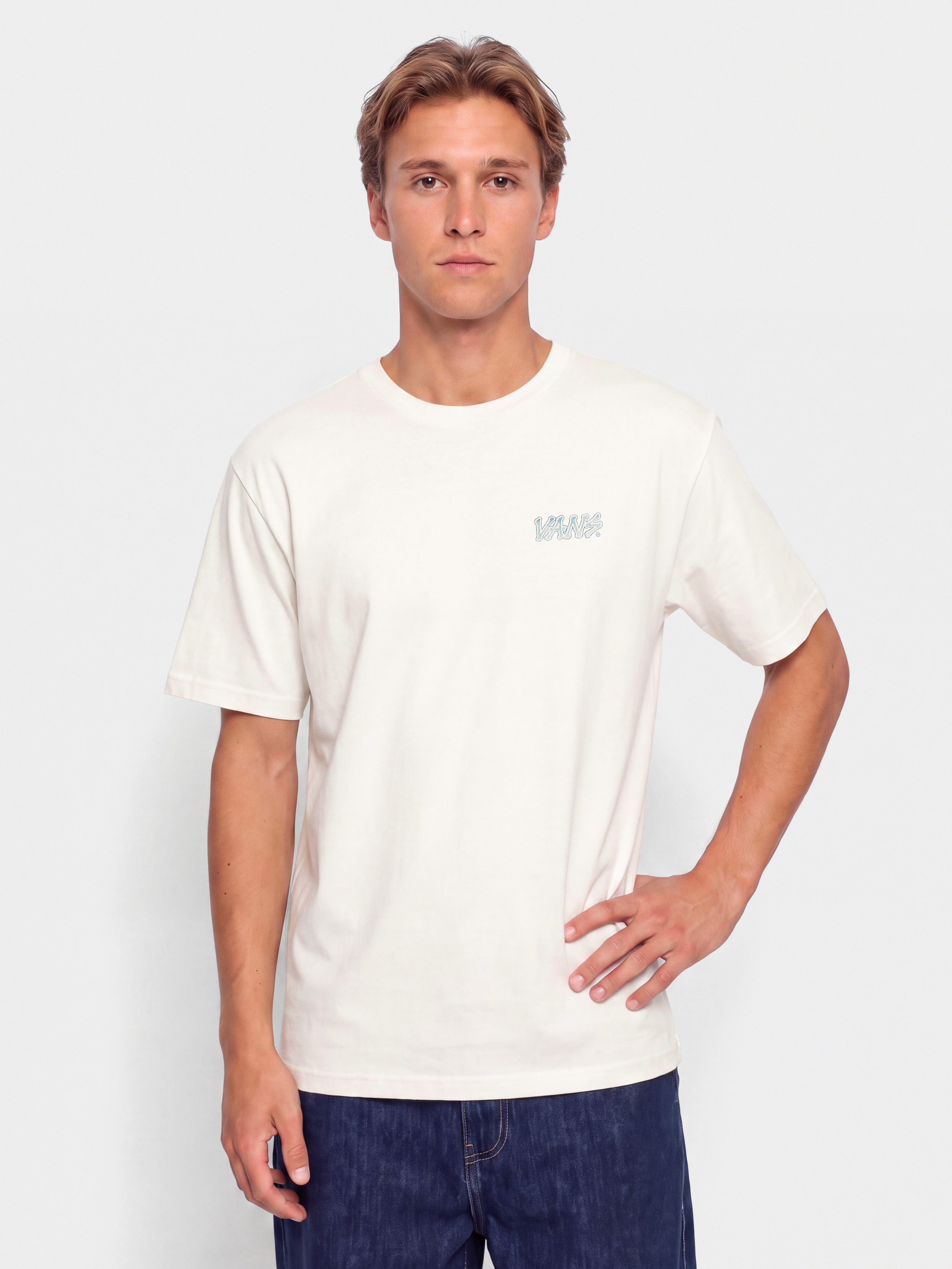 Vans V Bones T-Shirt (marshmallow)