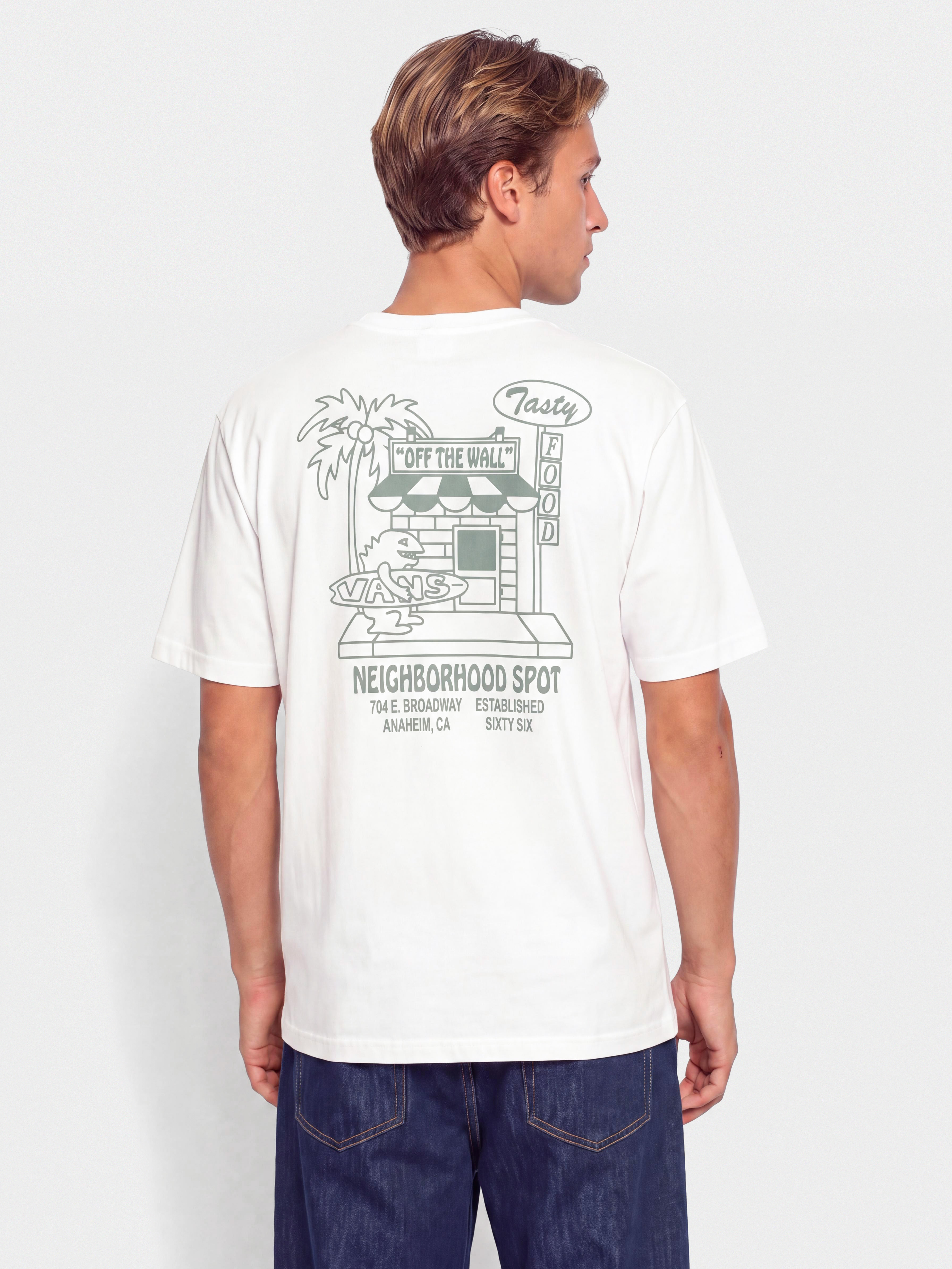 Vans Food Spot T-Shirt (white)