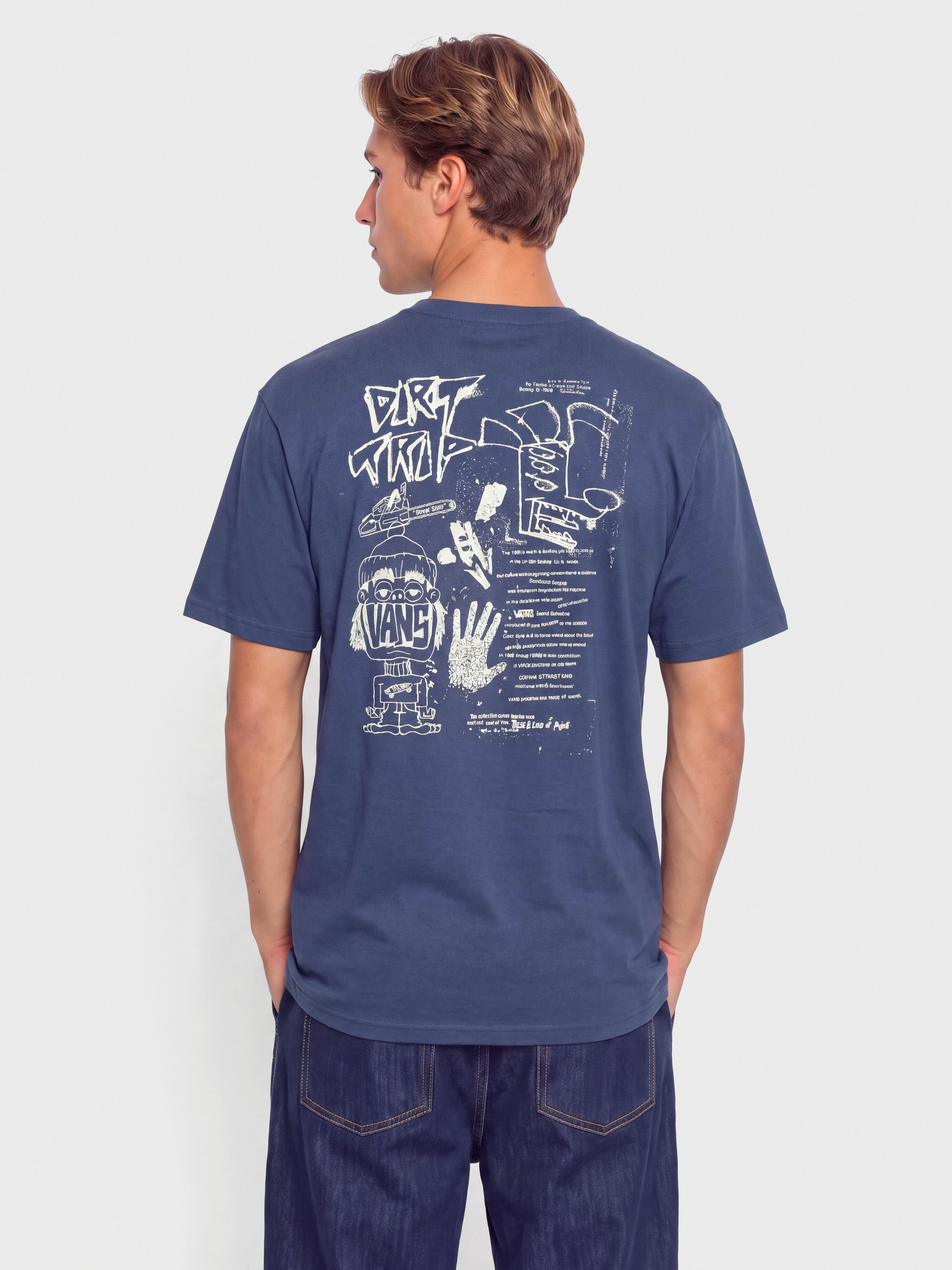 Vans Dirt Trip T-shirt (true navy)
