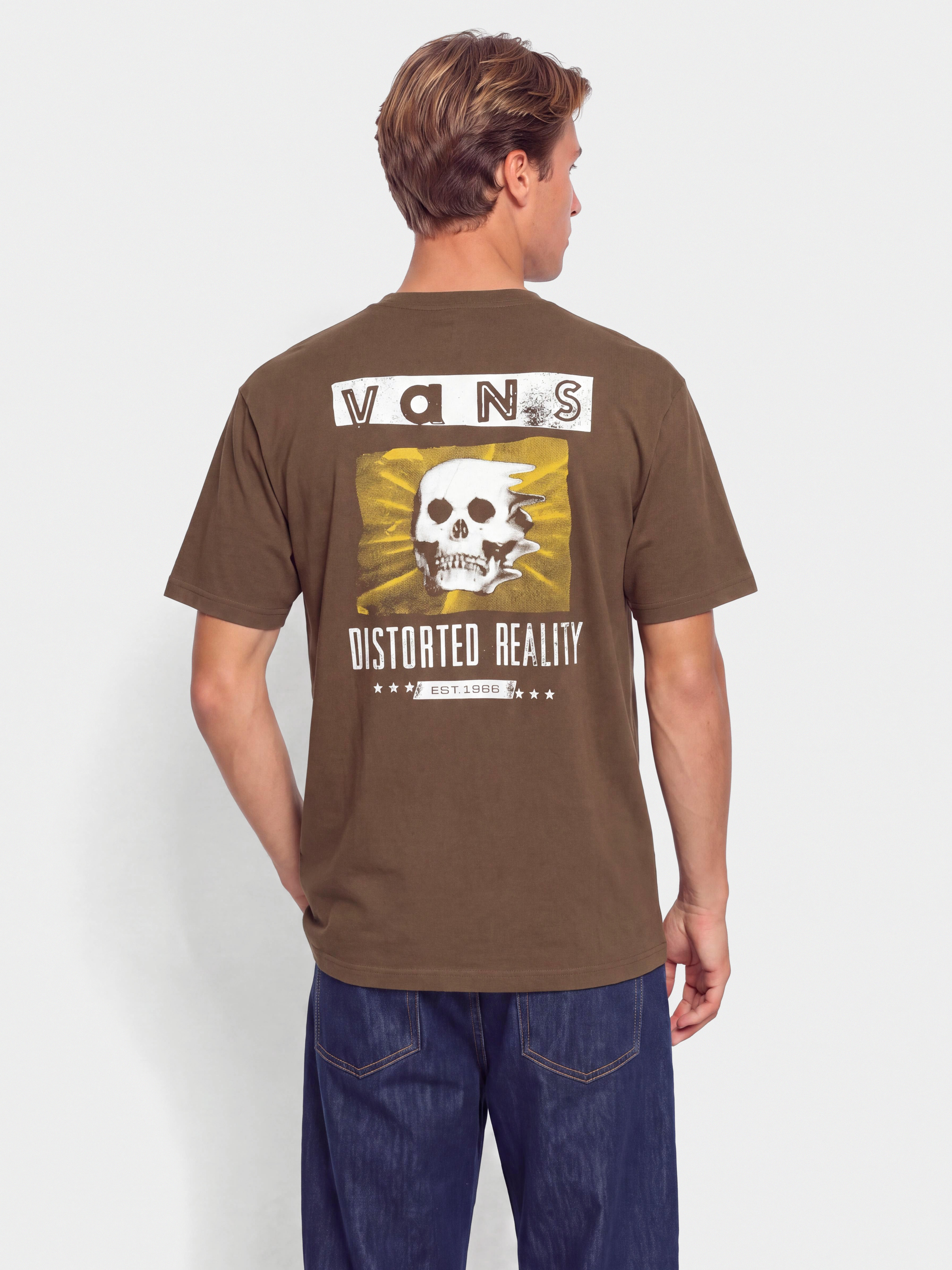 Vans Distorted Reality T-Shirt (vintage cocoa)