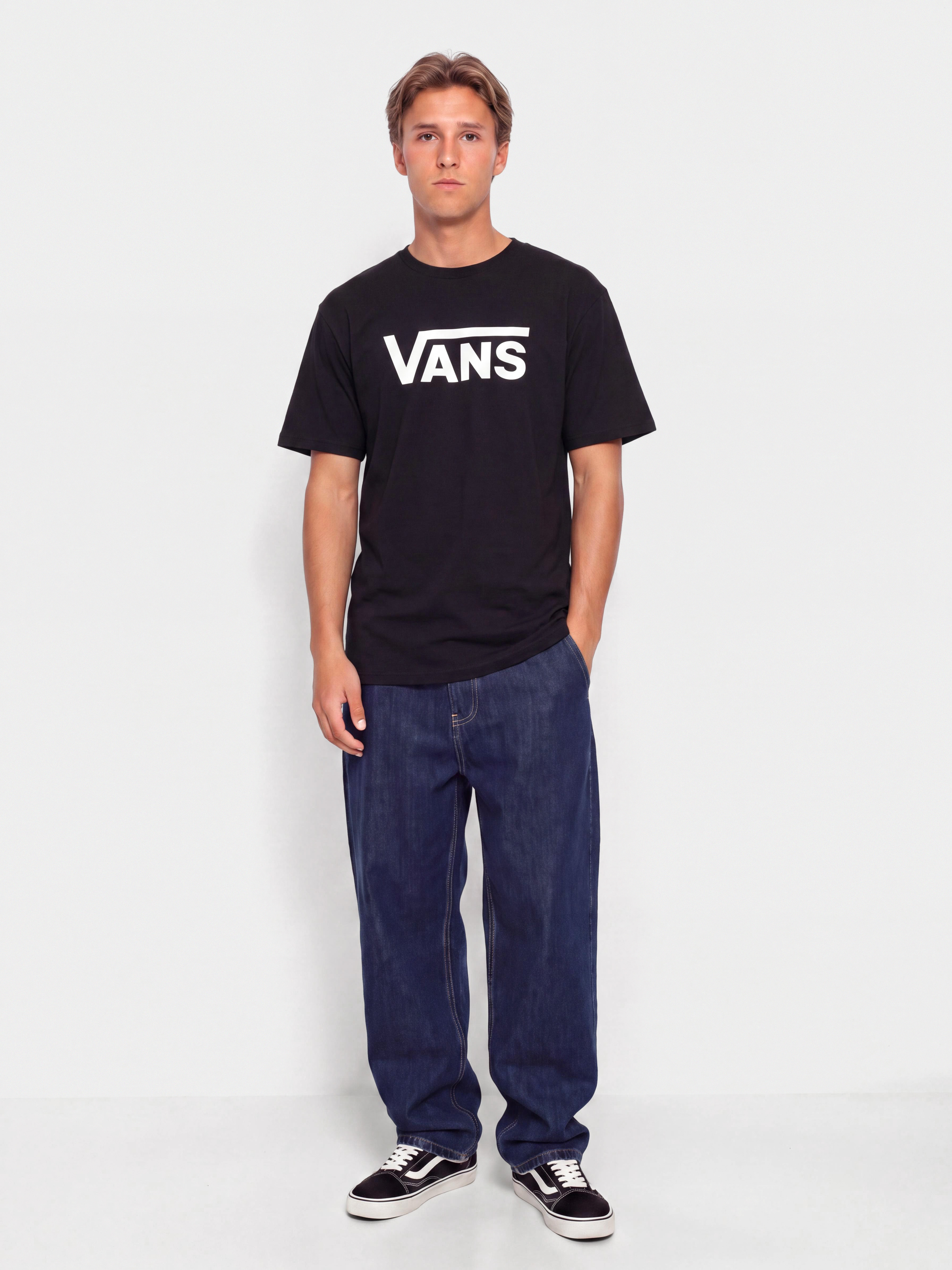 Vans Classic Drop V T-shirt (black/white)