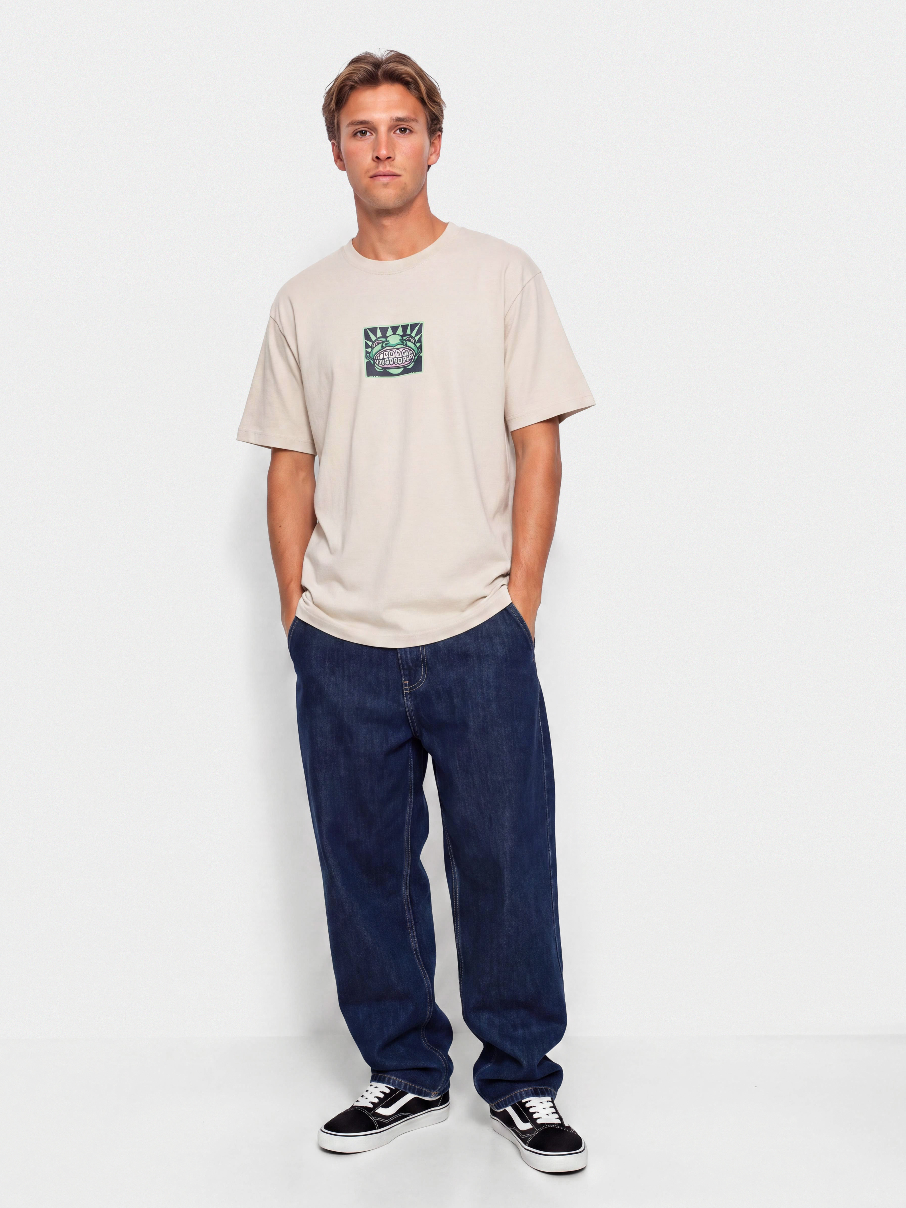 Vans Vans Mouf Loose Fit T-Shirt (taupe mist)