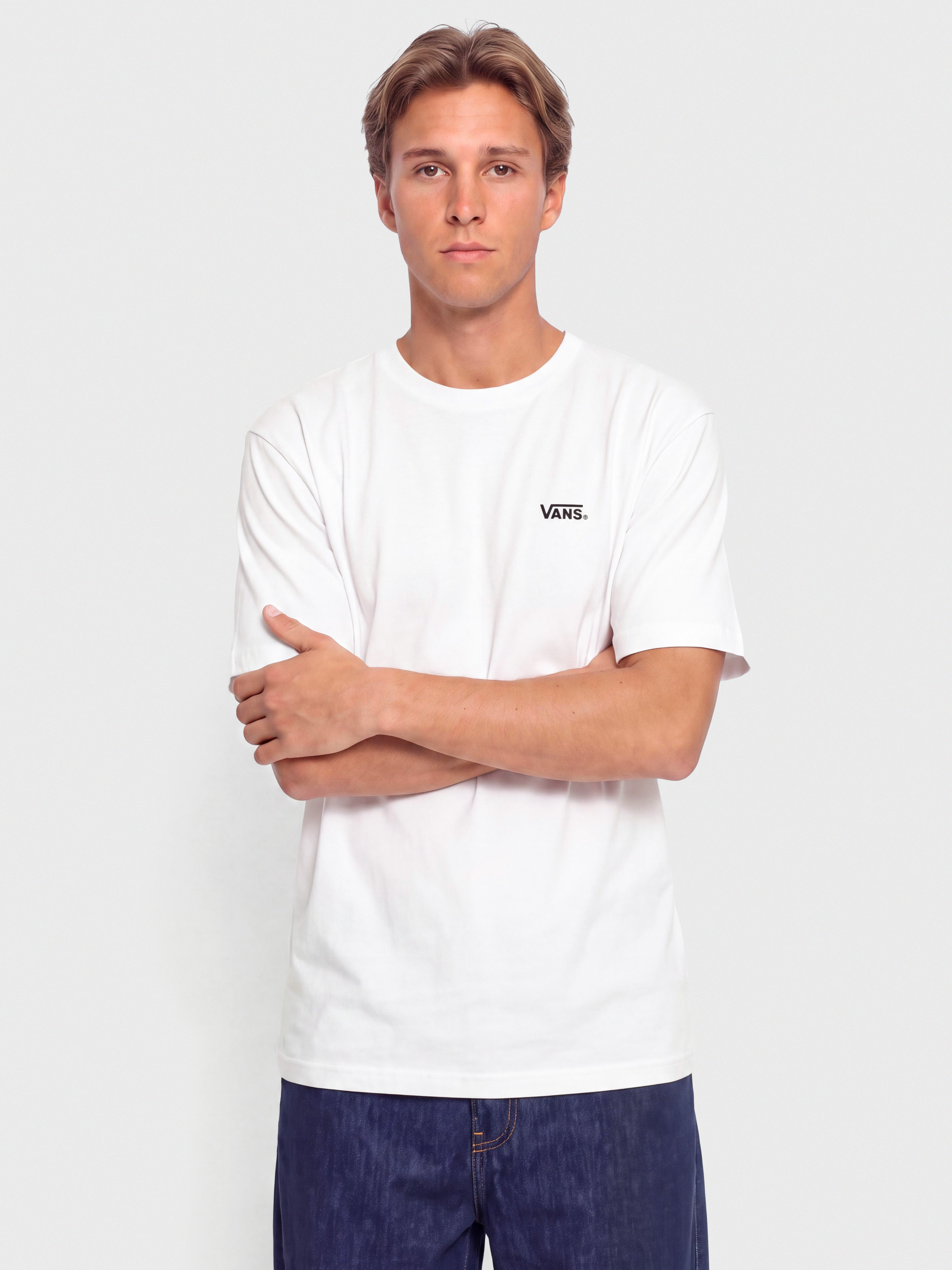 Vans New Left Chest T-Shirt (white/black)