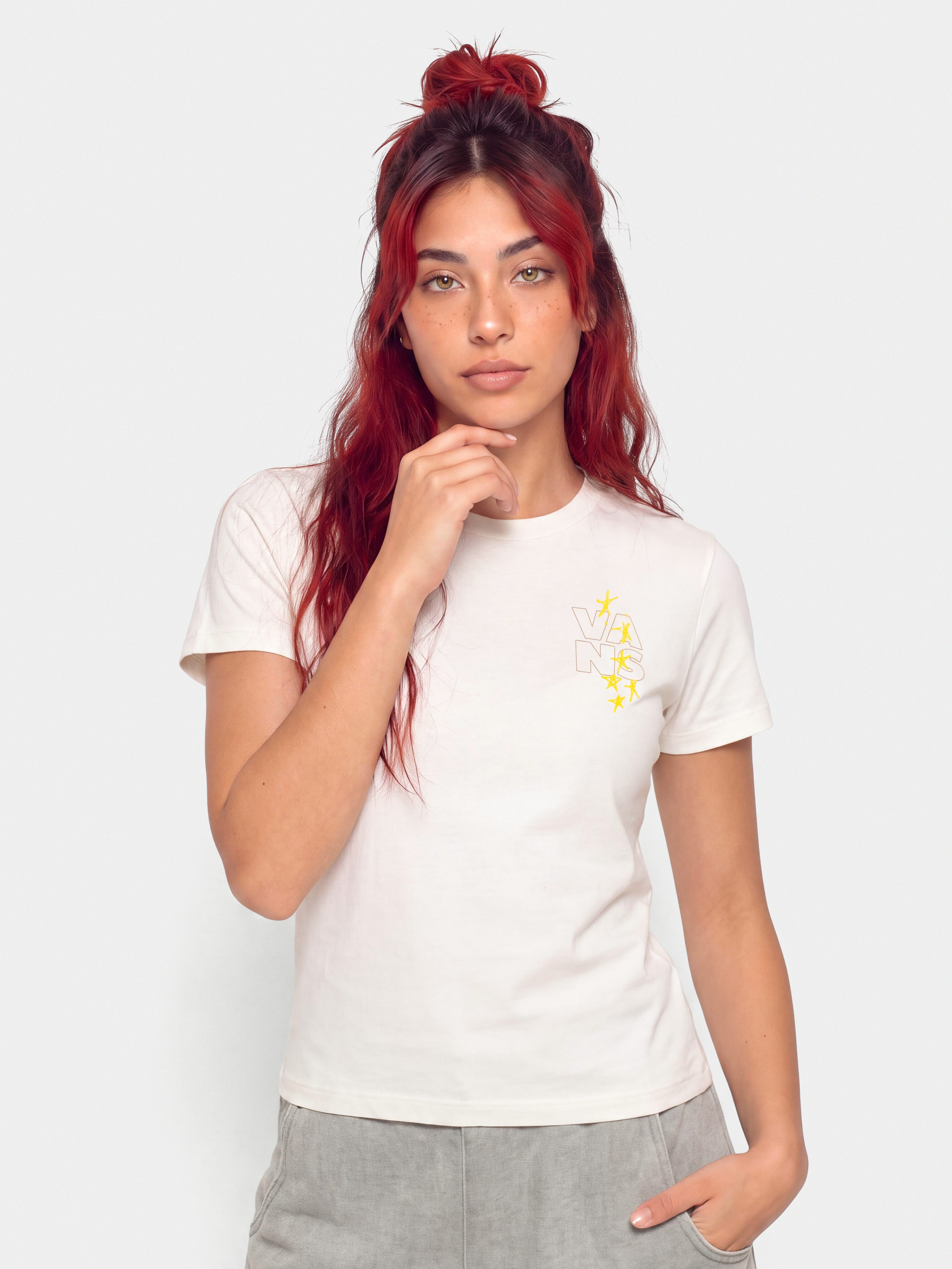 Vans New Age Research Wmn T-Shirt (marshmallow)