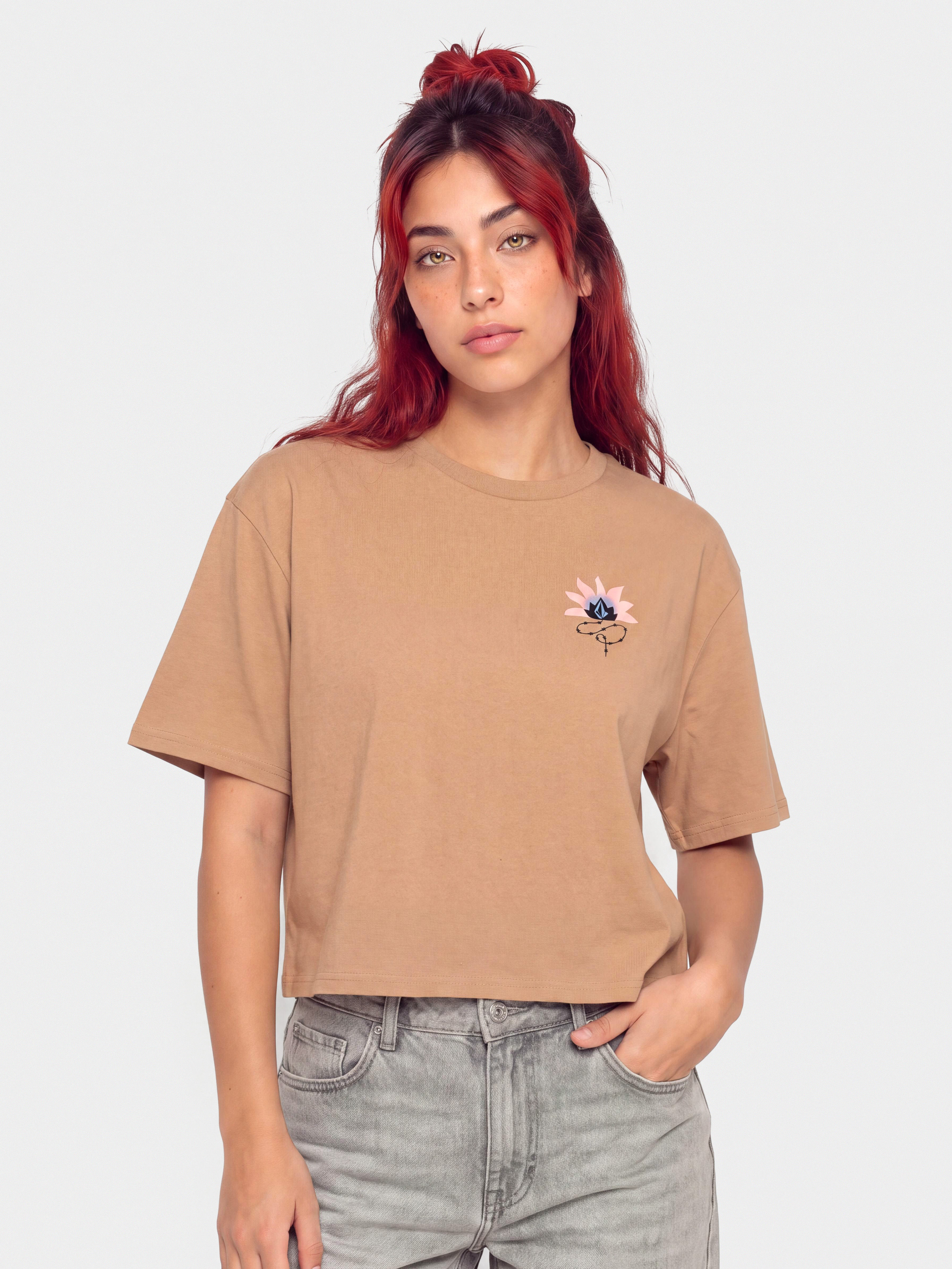 Volcom Bliss Wmn T-Shirt (pale khaki)