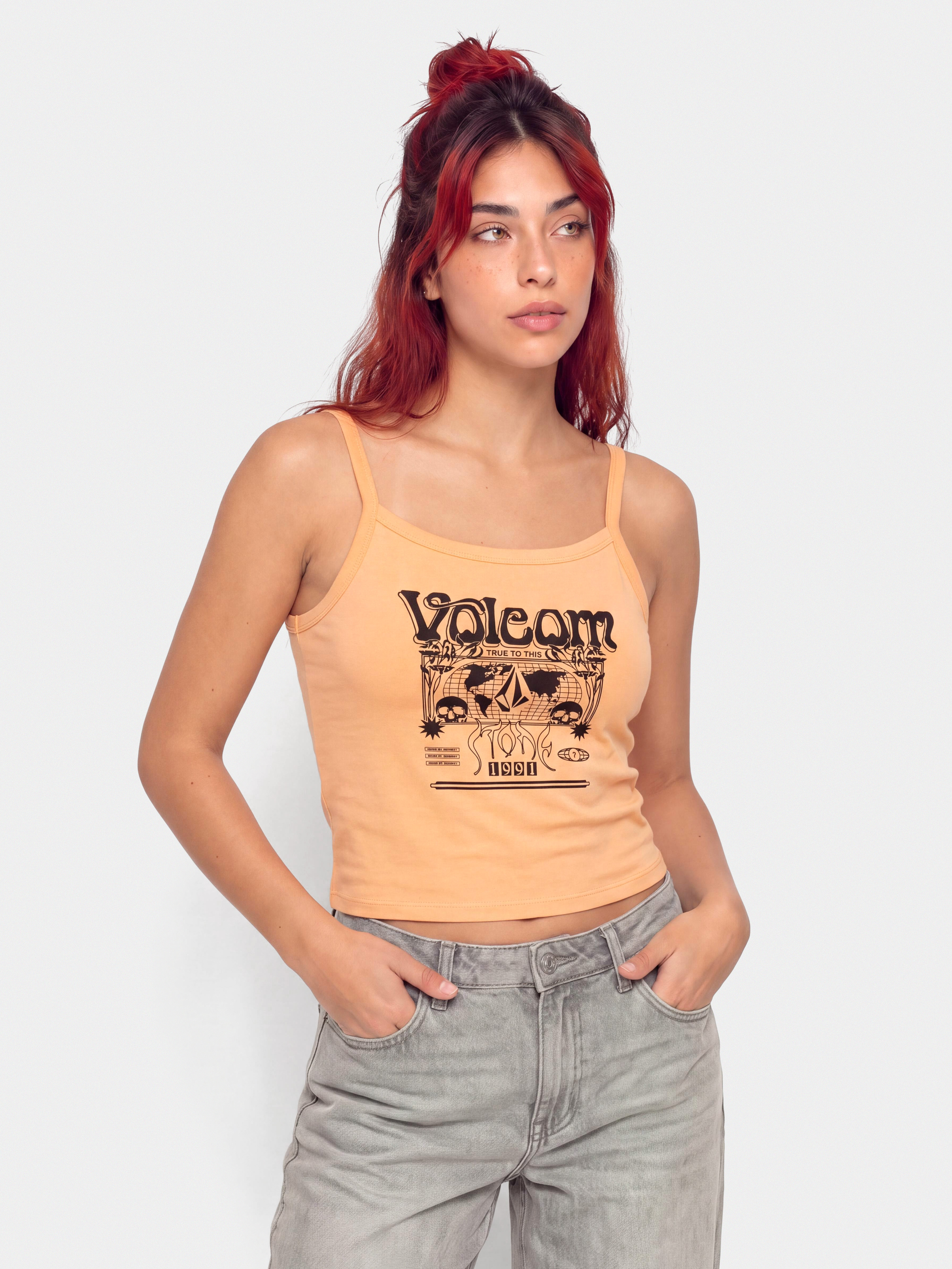 Volcom 1991 Strappy Shirt Wmn (pale peach)