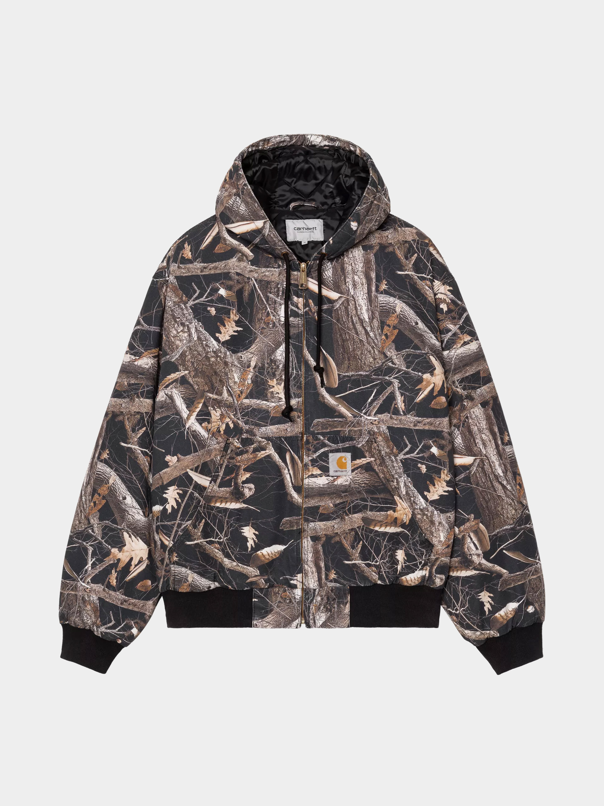 Carhartt WIP Jacket OG Active (camo feather tree black/heavy stone wash)