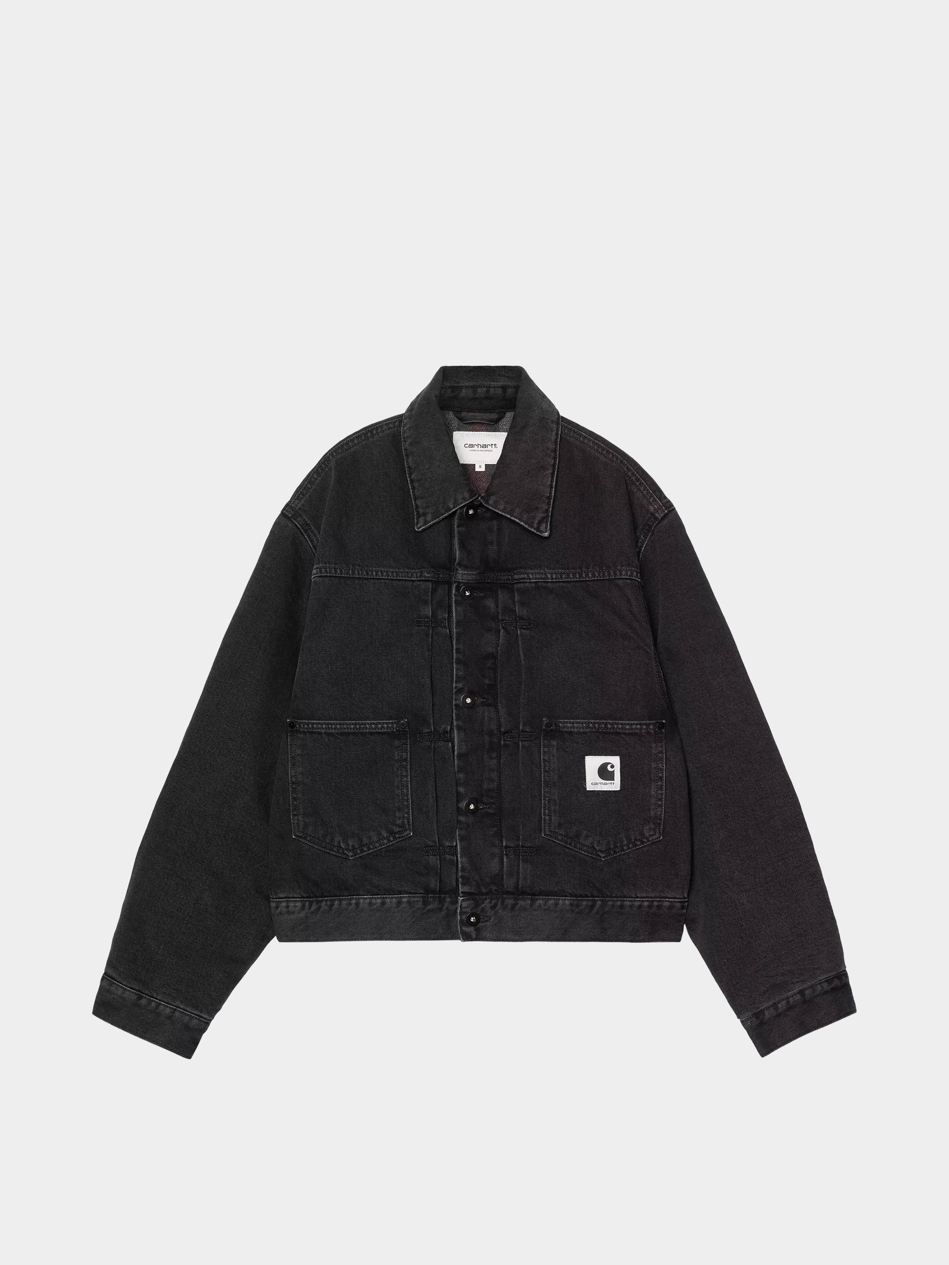 Carhartt WIP Jacke Belmar Wmn (black/stone washed)