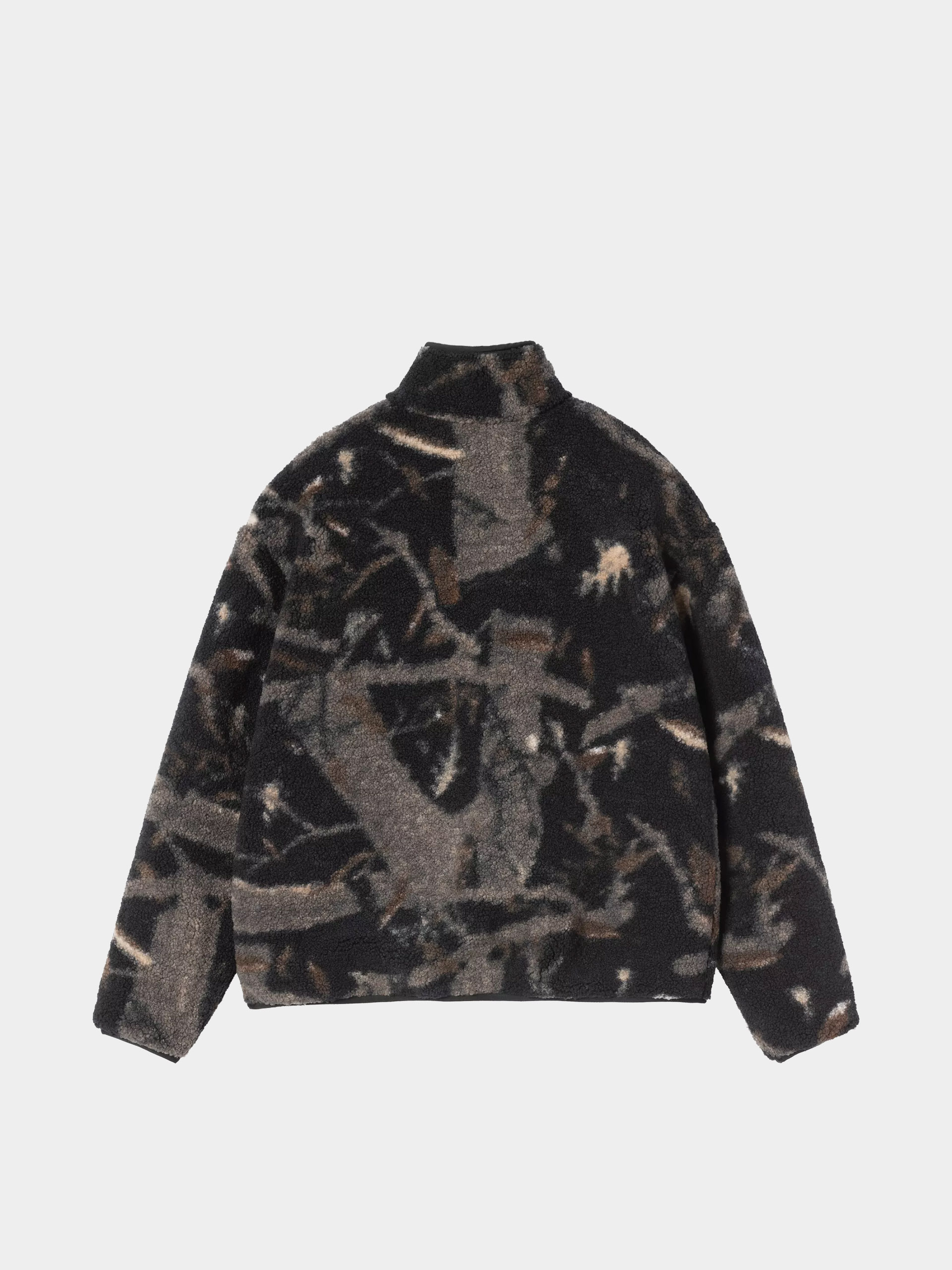 Womens Carhartt WIP Fleece  Elliot (camo feather tree black/black)