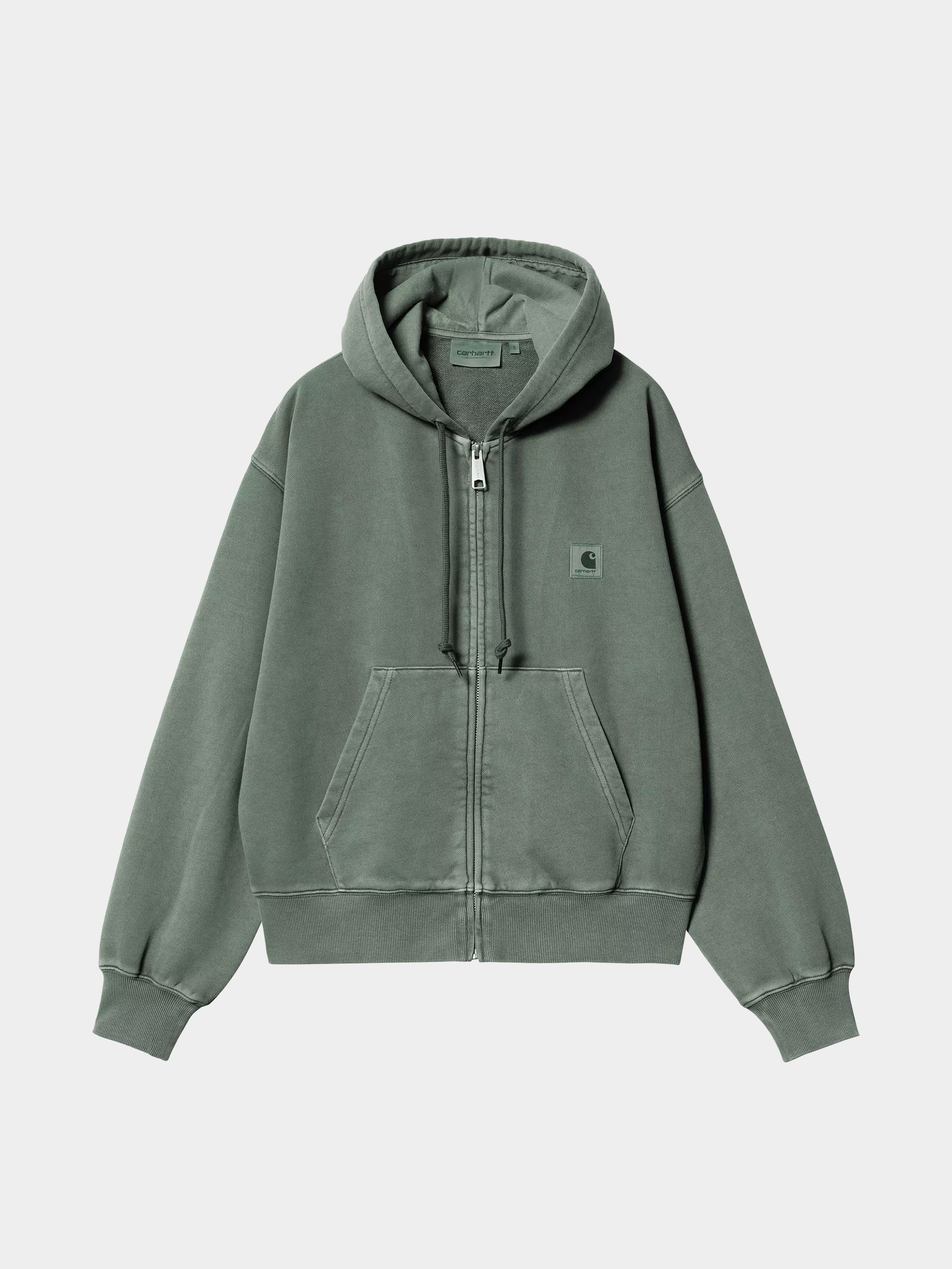 Carhartt WIP Hoodie Nelson ZHD Wmn (dark scarab/garment dyed)