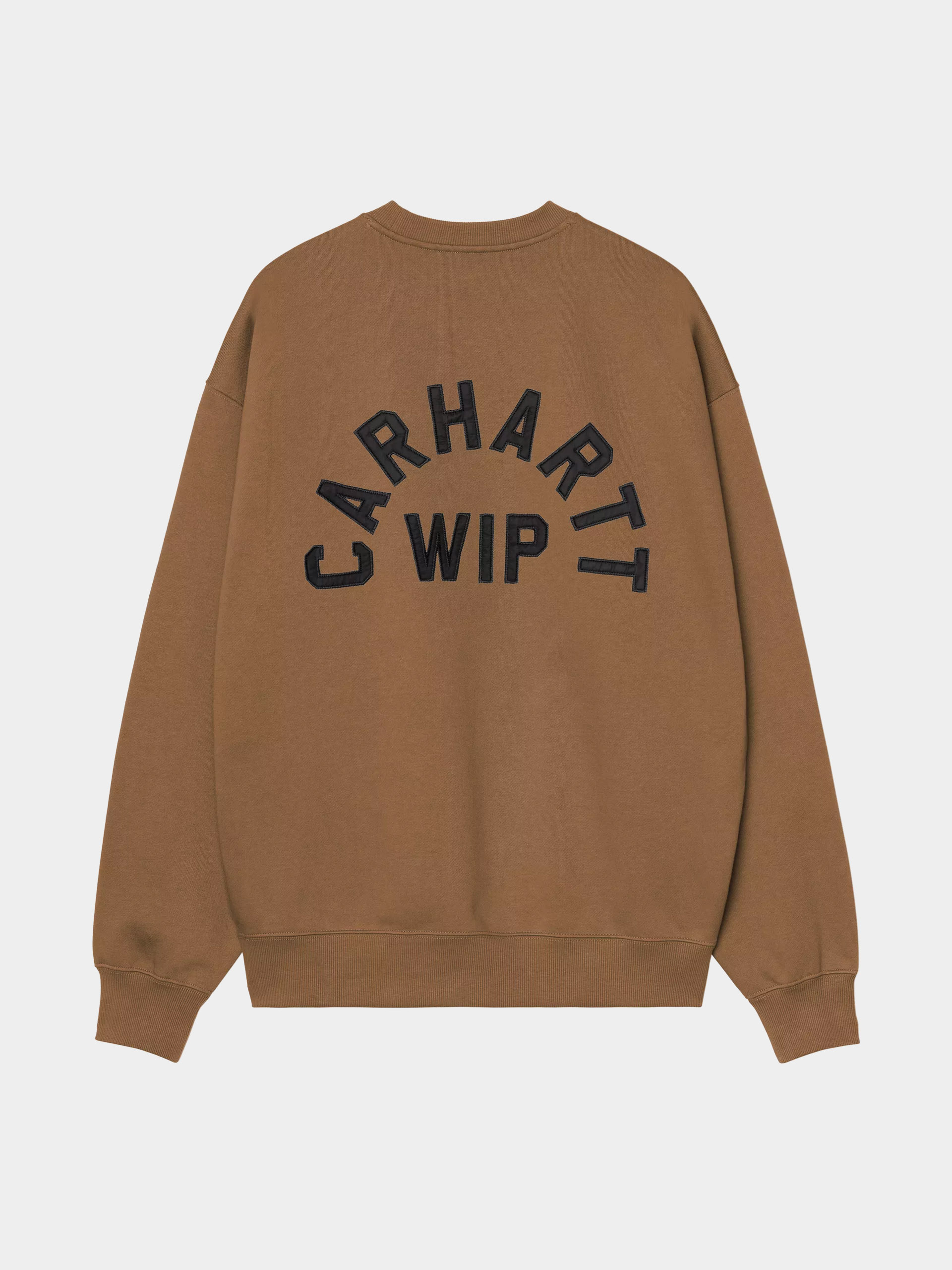 Carhartt WIP Sweatshirt Arch Script (wip h brown/black/stone washed)
