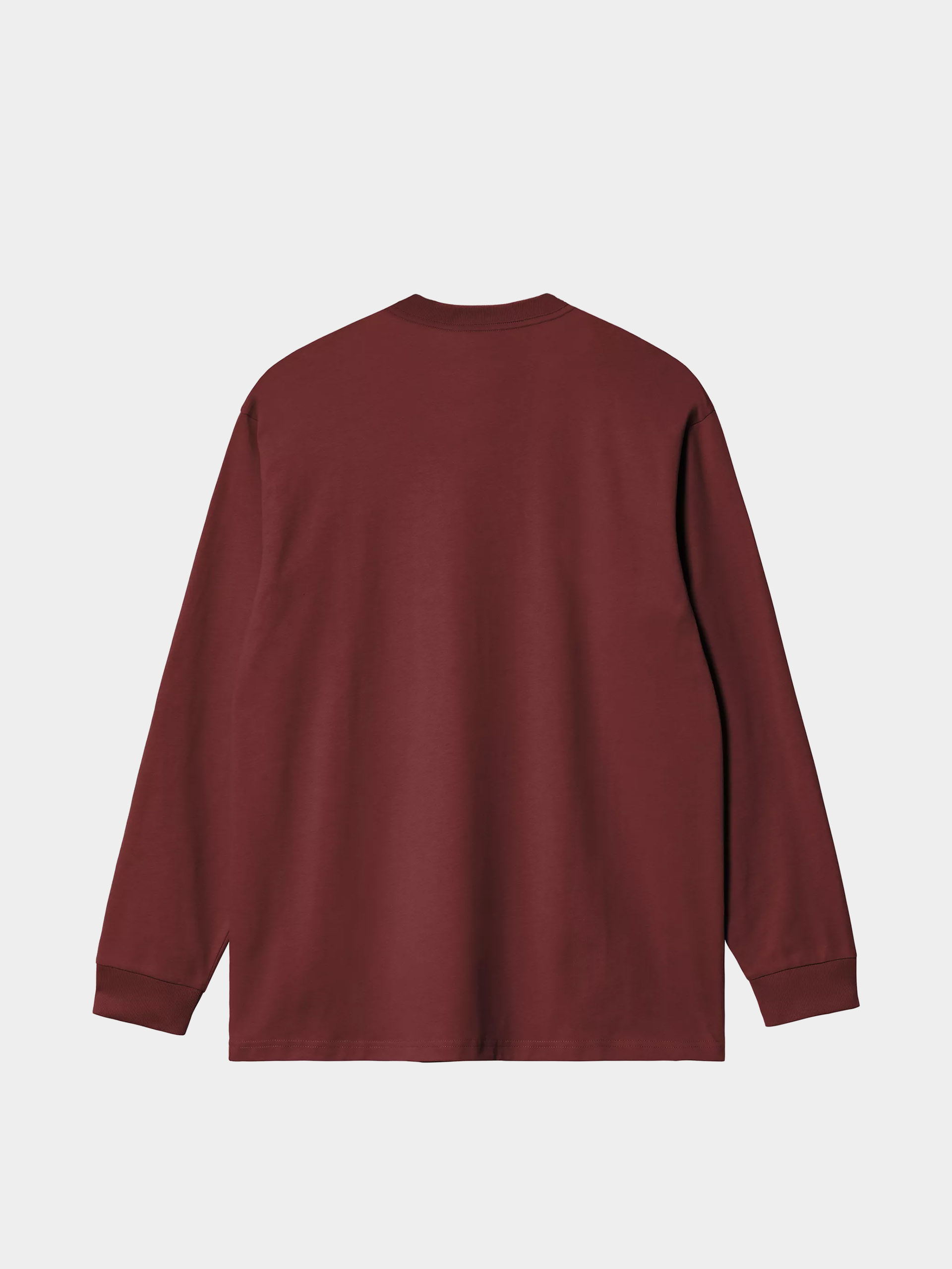 Carhartt WIP Longsleeve American Script (amarone)