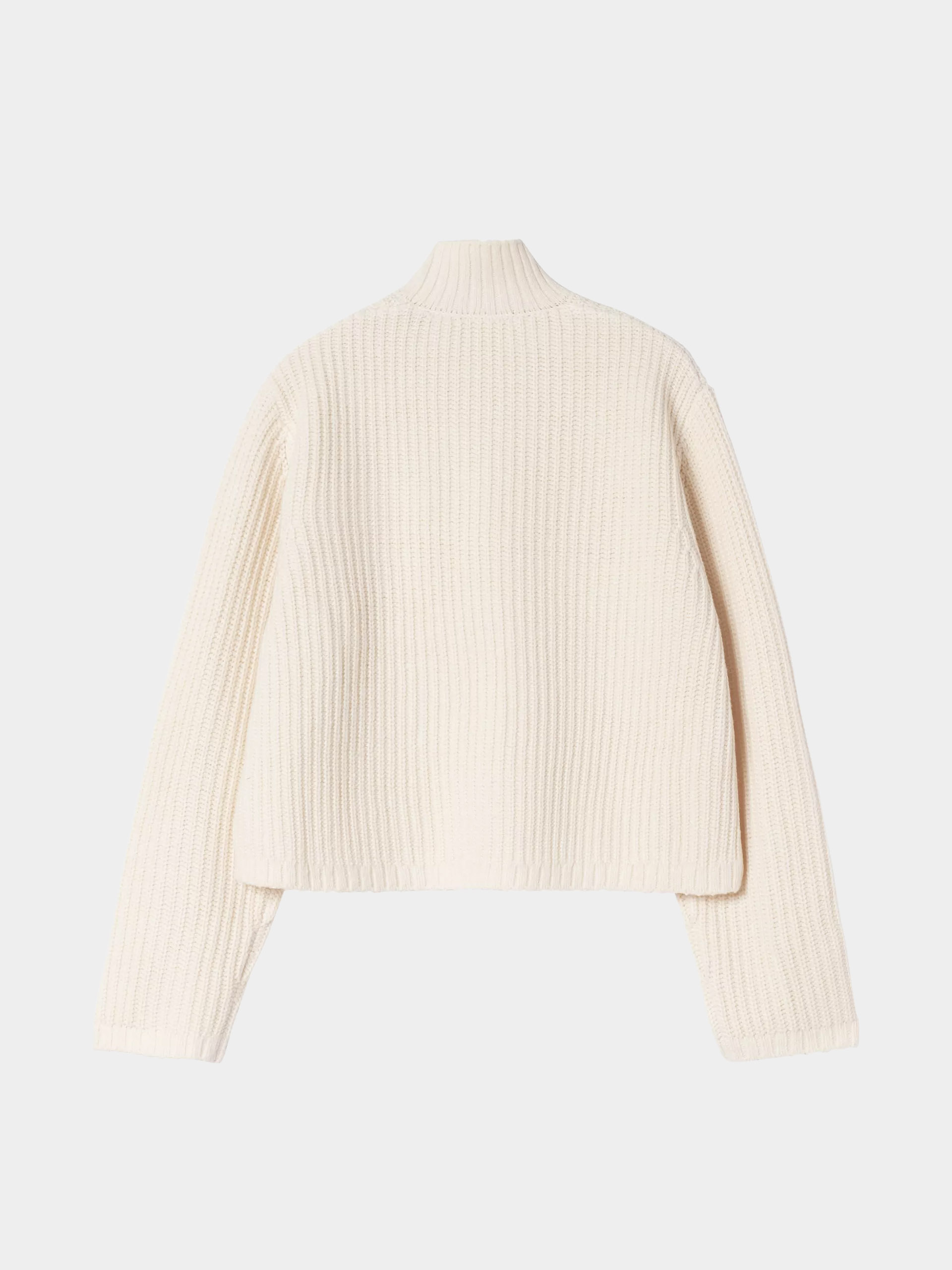Carhartt WIP Sweater Detroit Half Zip Wmn (natural)