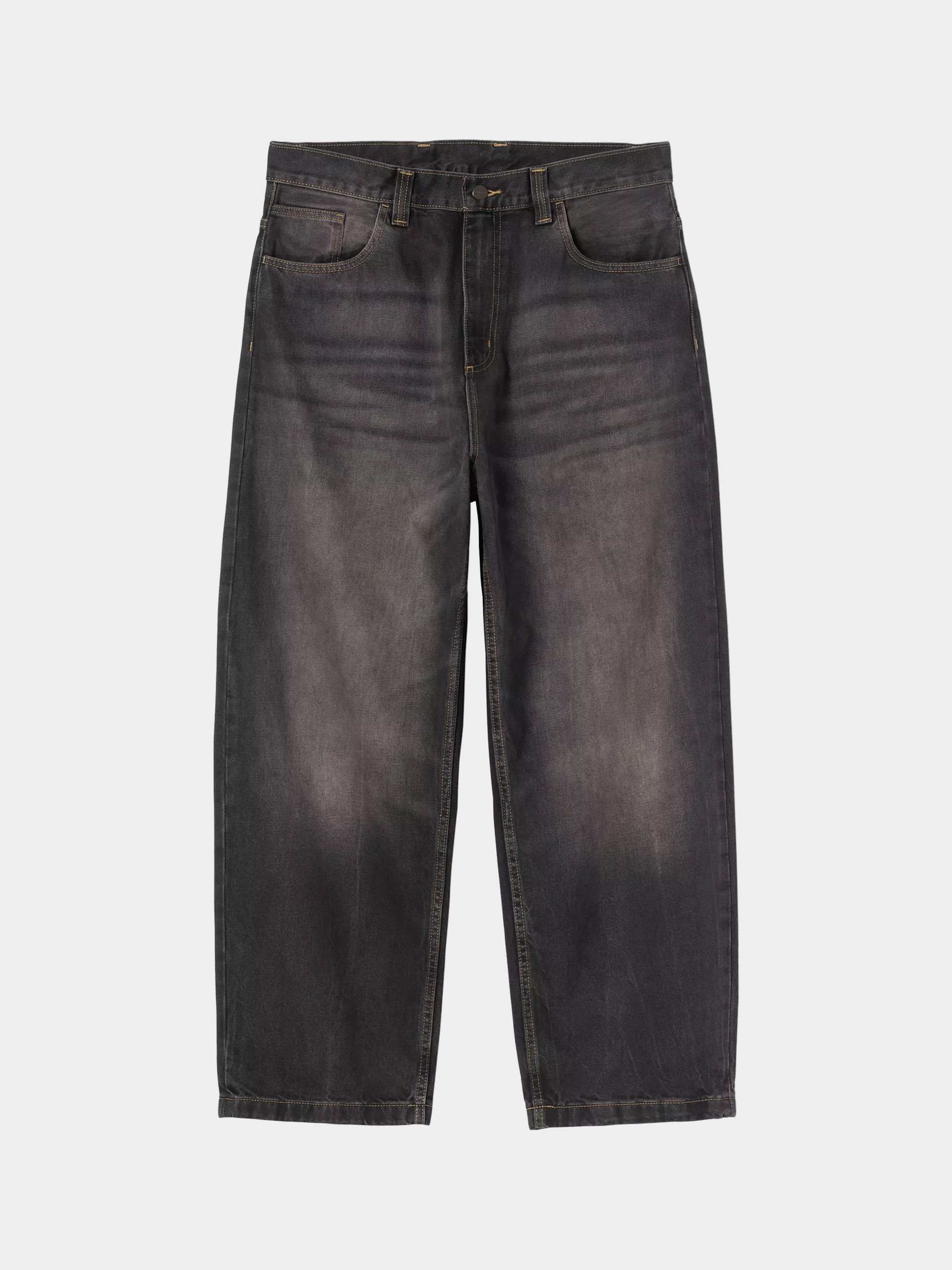 Carhartt WIP Pants Brandon (black/tobacco used wash)