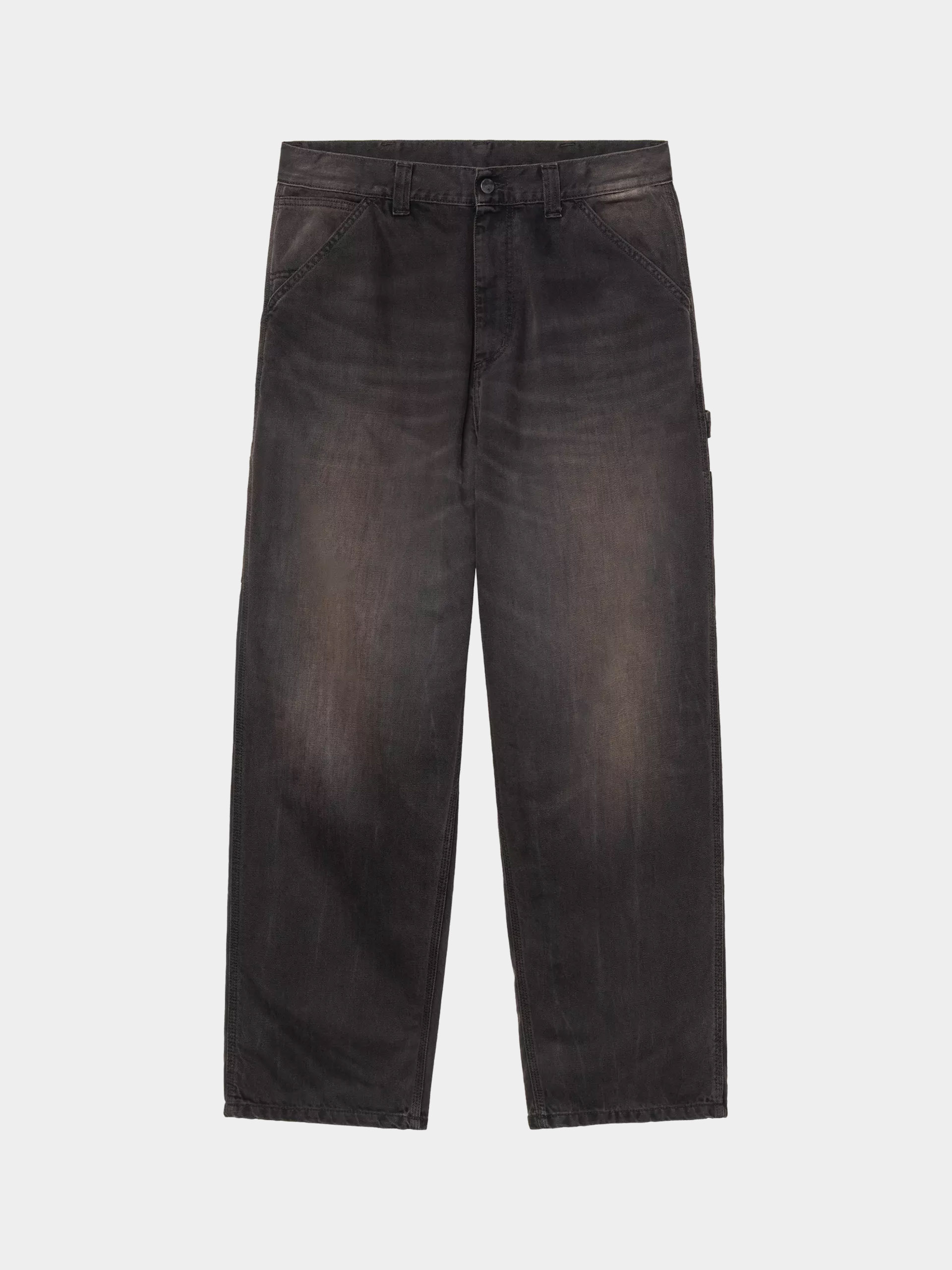 Carhartt WIP Hose OG Single Knee (black/tobacco used wash)