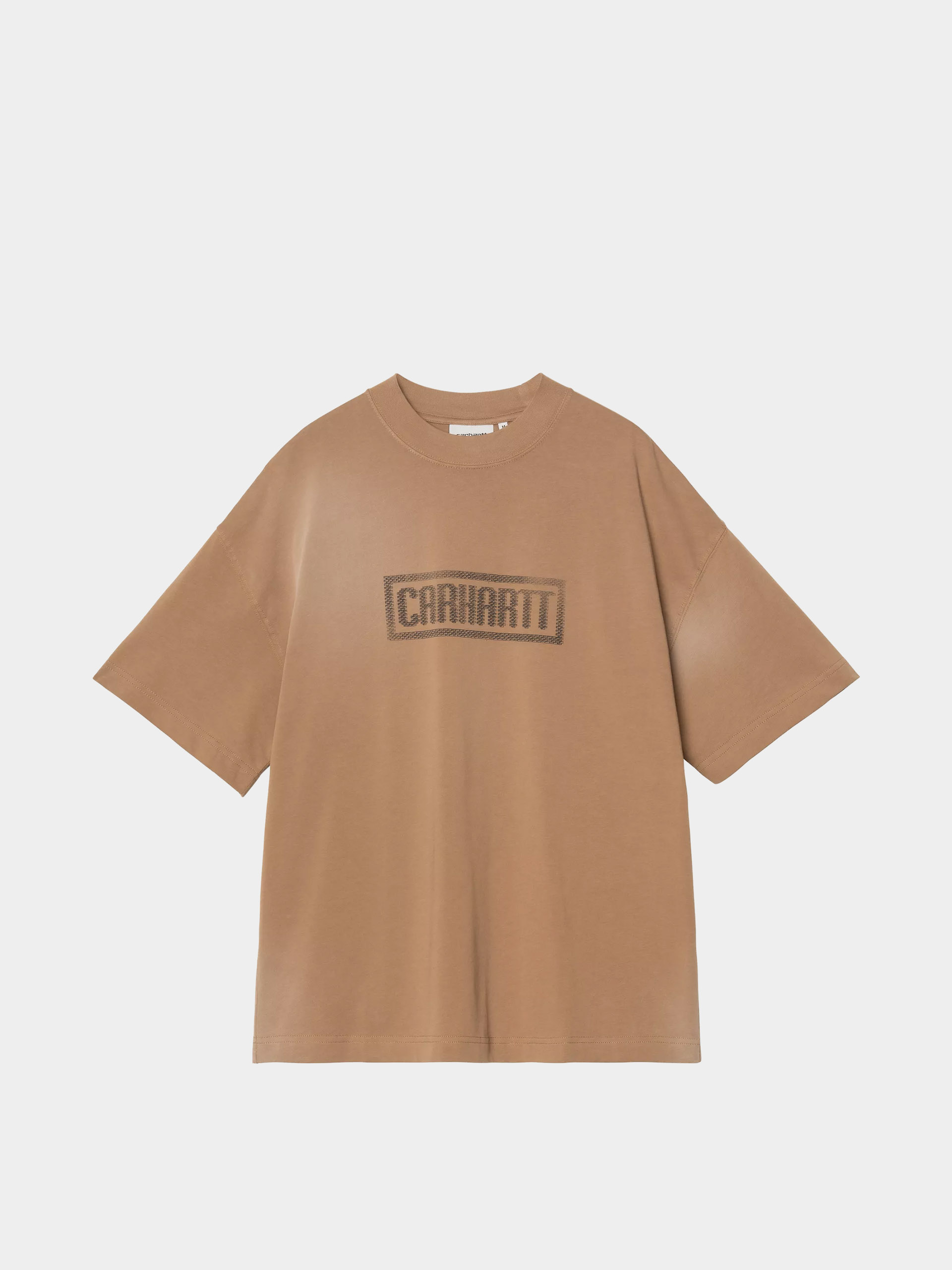 Carhartt WIP T-Shirt Bricky Man (wip h brown/stone dyed)