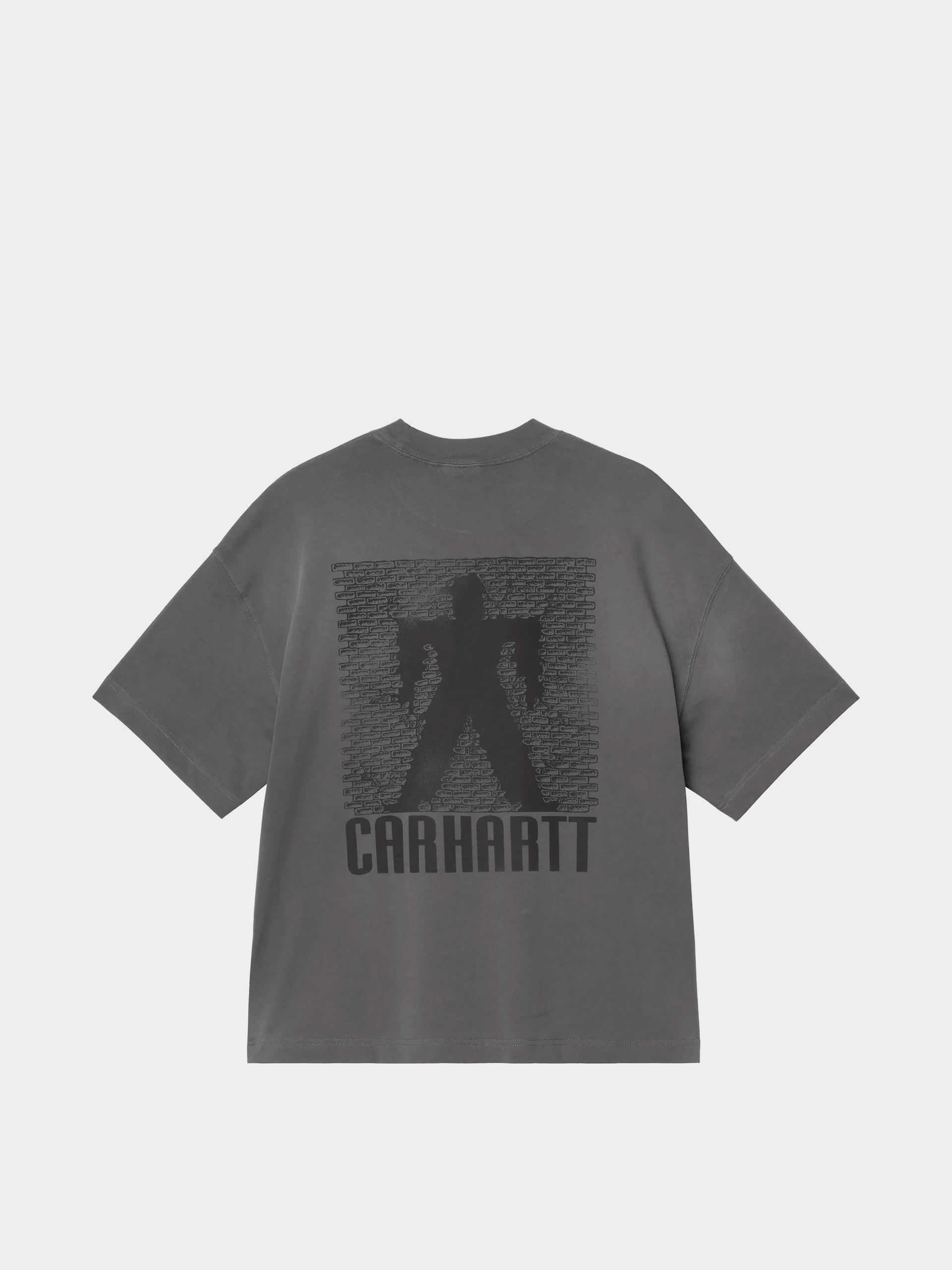 Carhartt WIP T-Shirt Bricky Man (soot/stone dyed)