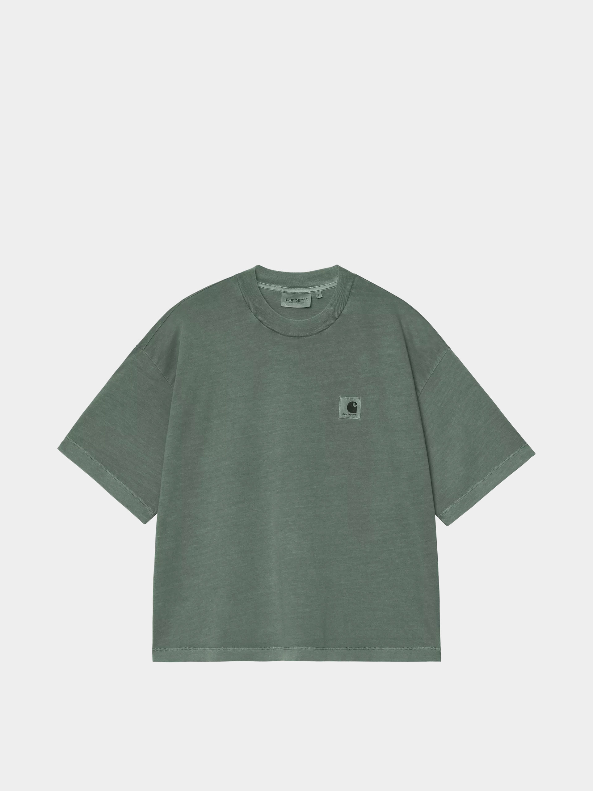 Carhartt WIP T-Shirt Nelson Wmn (dark scarab/garment dyed)