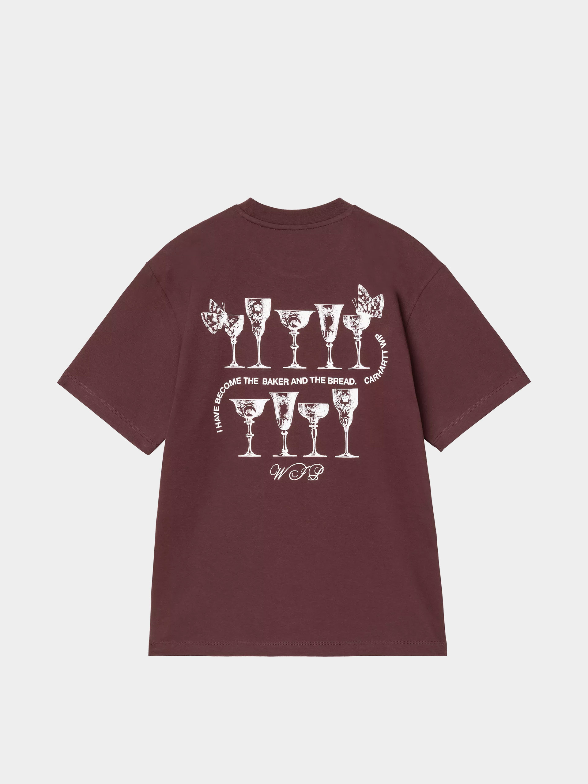 Carhartt WIP T-Shirt Silver Cups Wmn (amarone)