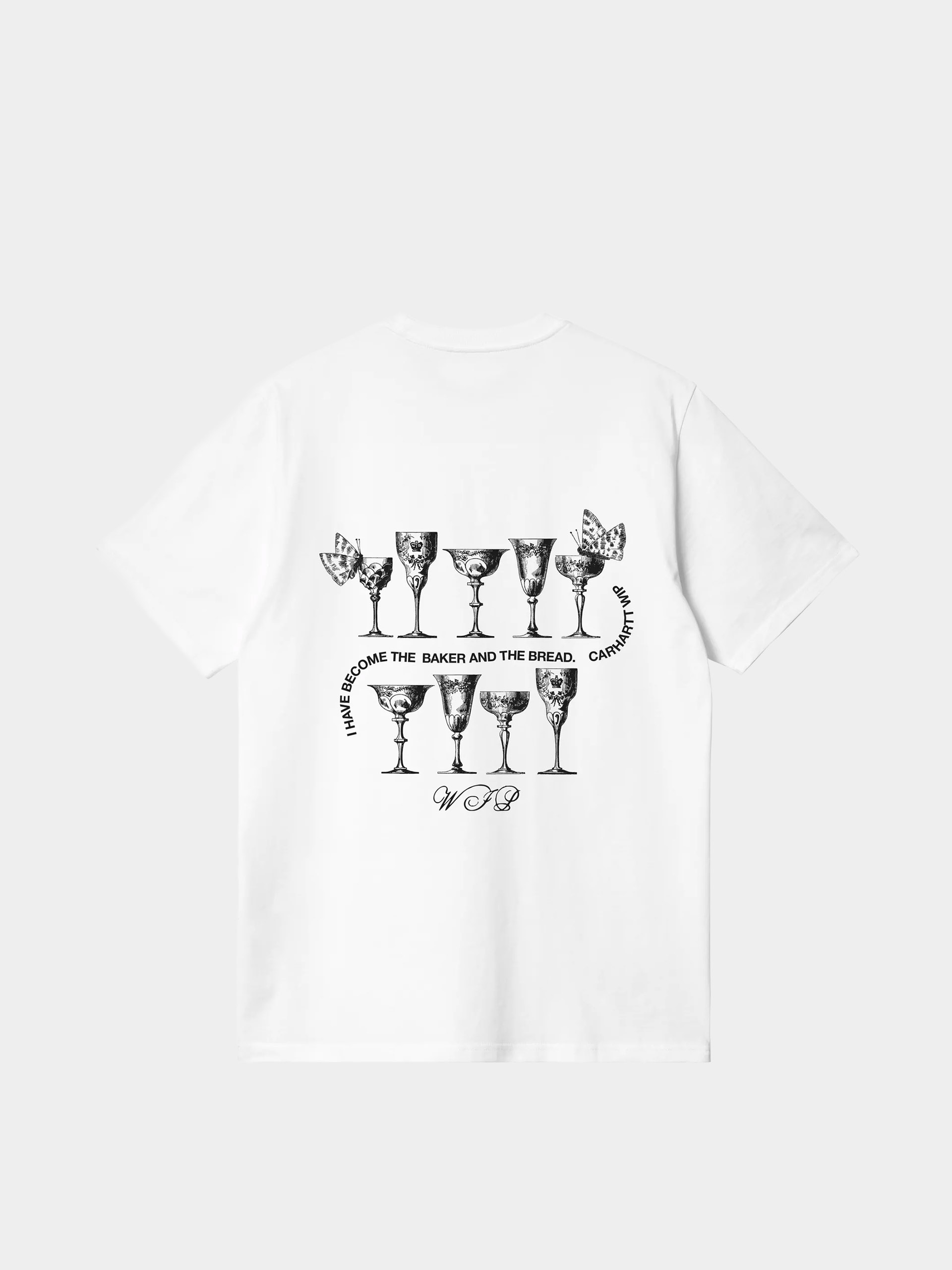 Carhartt WIP T-Shirt Silver Cups Wmn (white)