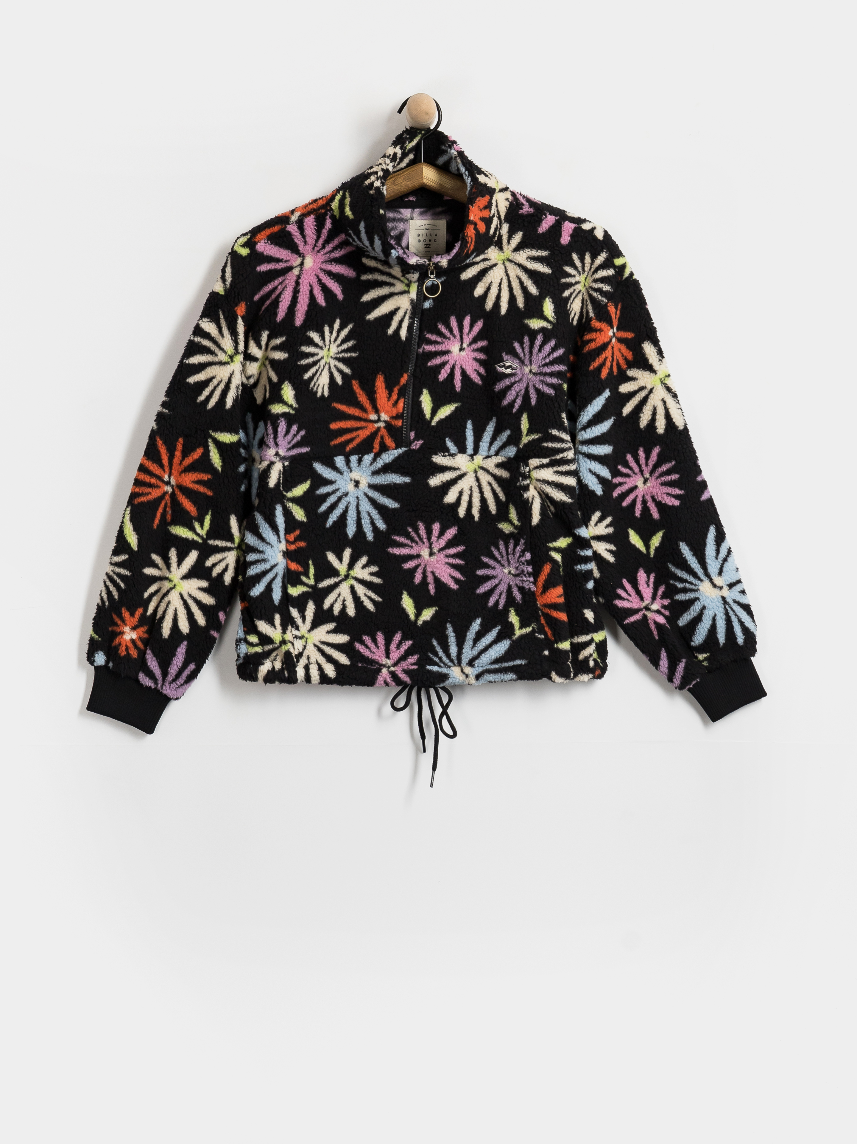 Billabong Time Off Wmn Fleece  (black pebble)
