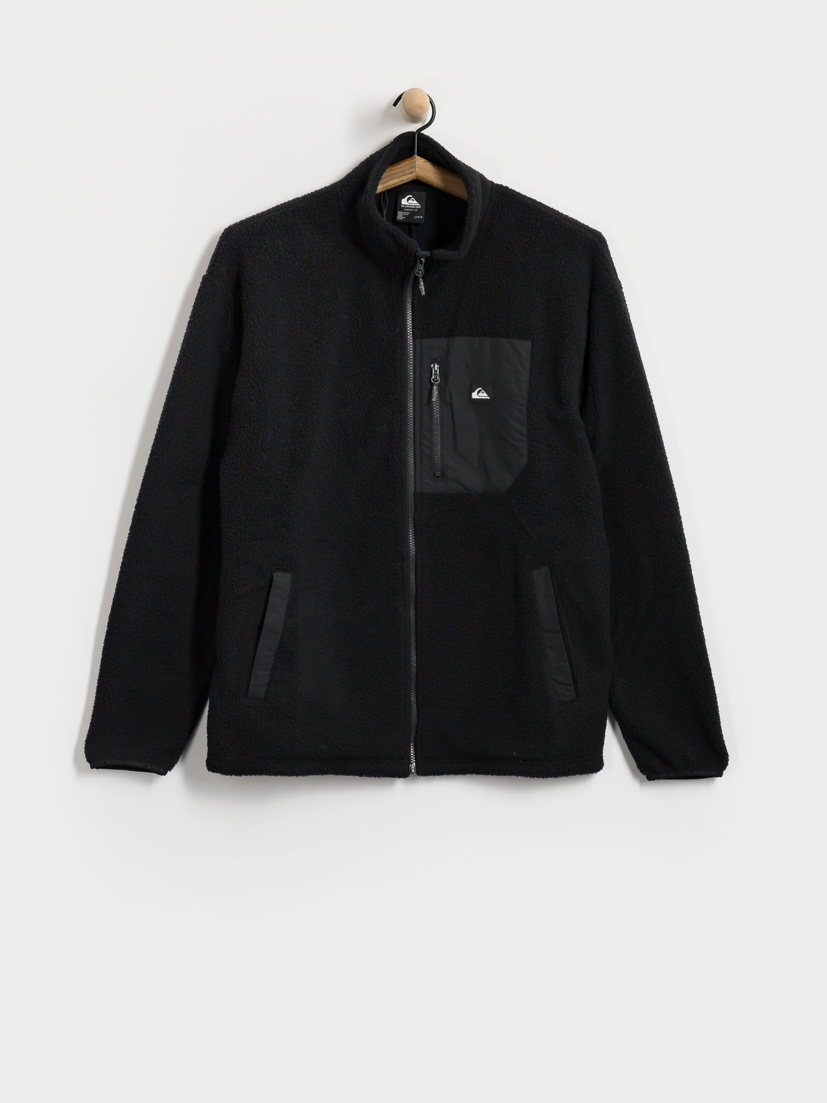 Herren Quiksilver Fleece Jacke Clean Coast Fz (black)