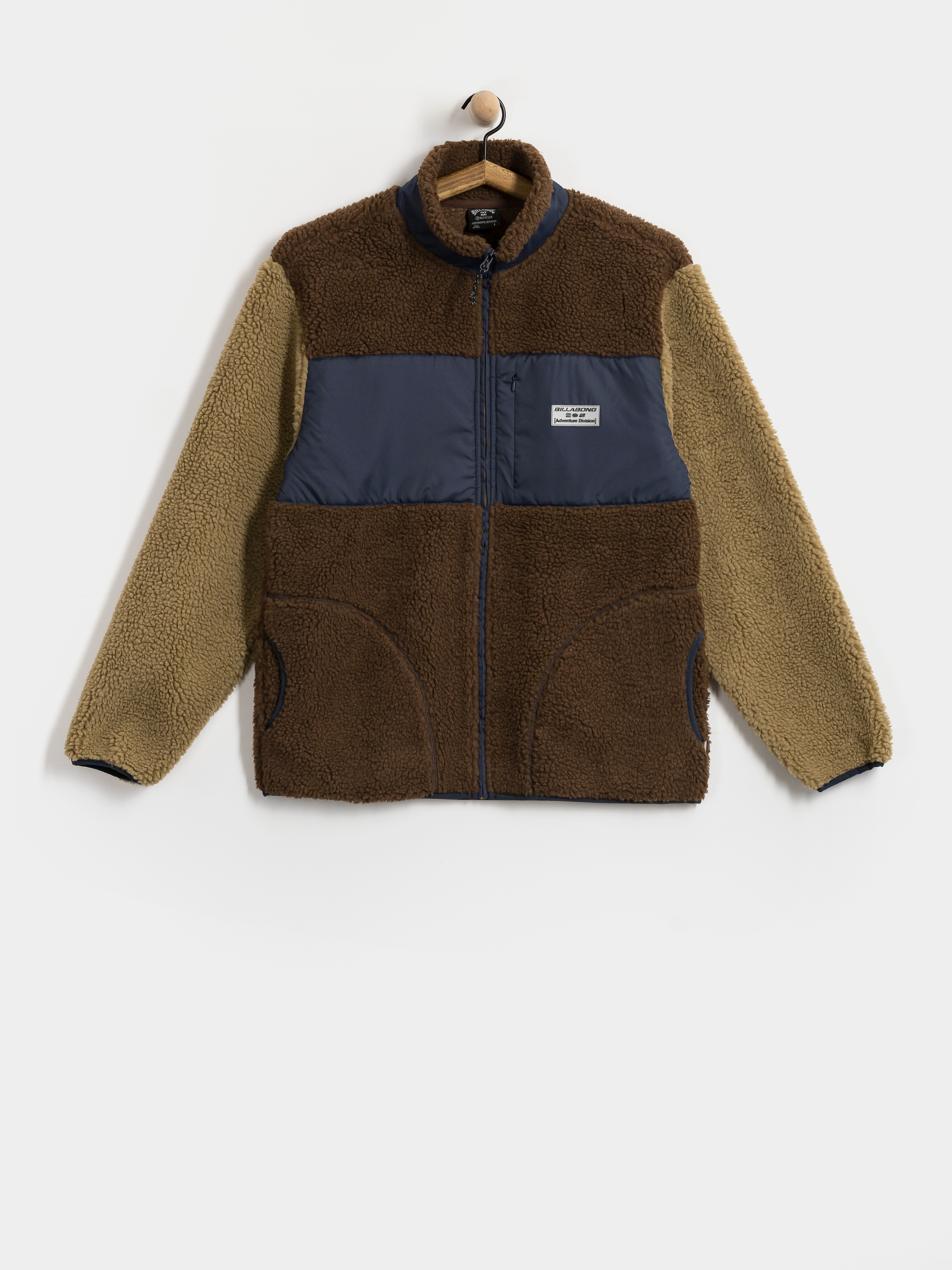 Herren Billabong Fleece Jacke Canyon Trail Zip (carafe)