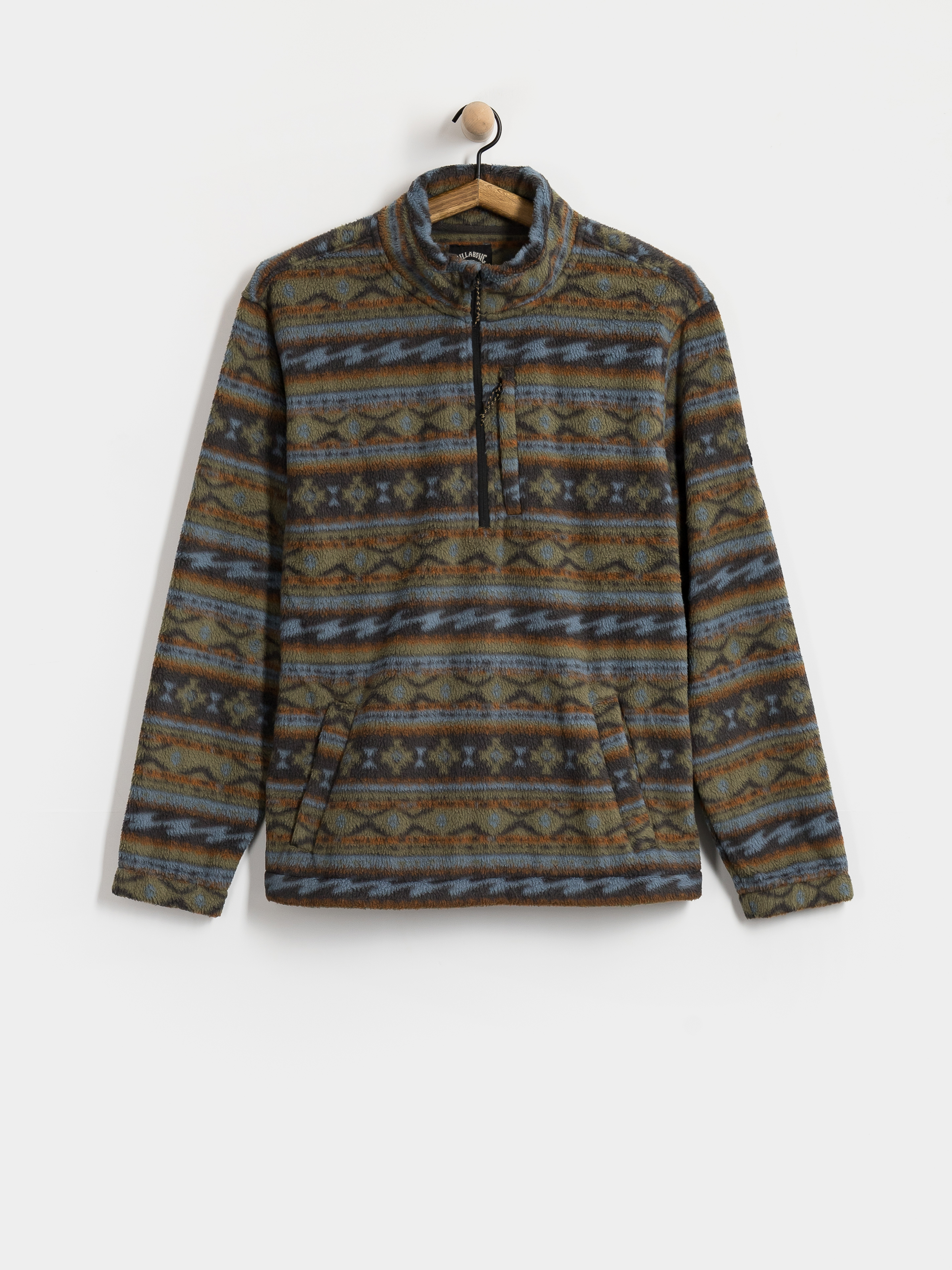 Billabong Fleece Jacke Boundary Mock Neck