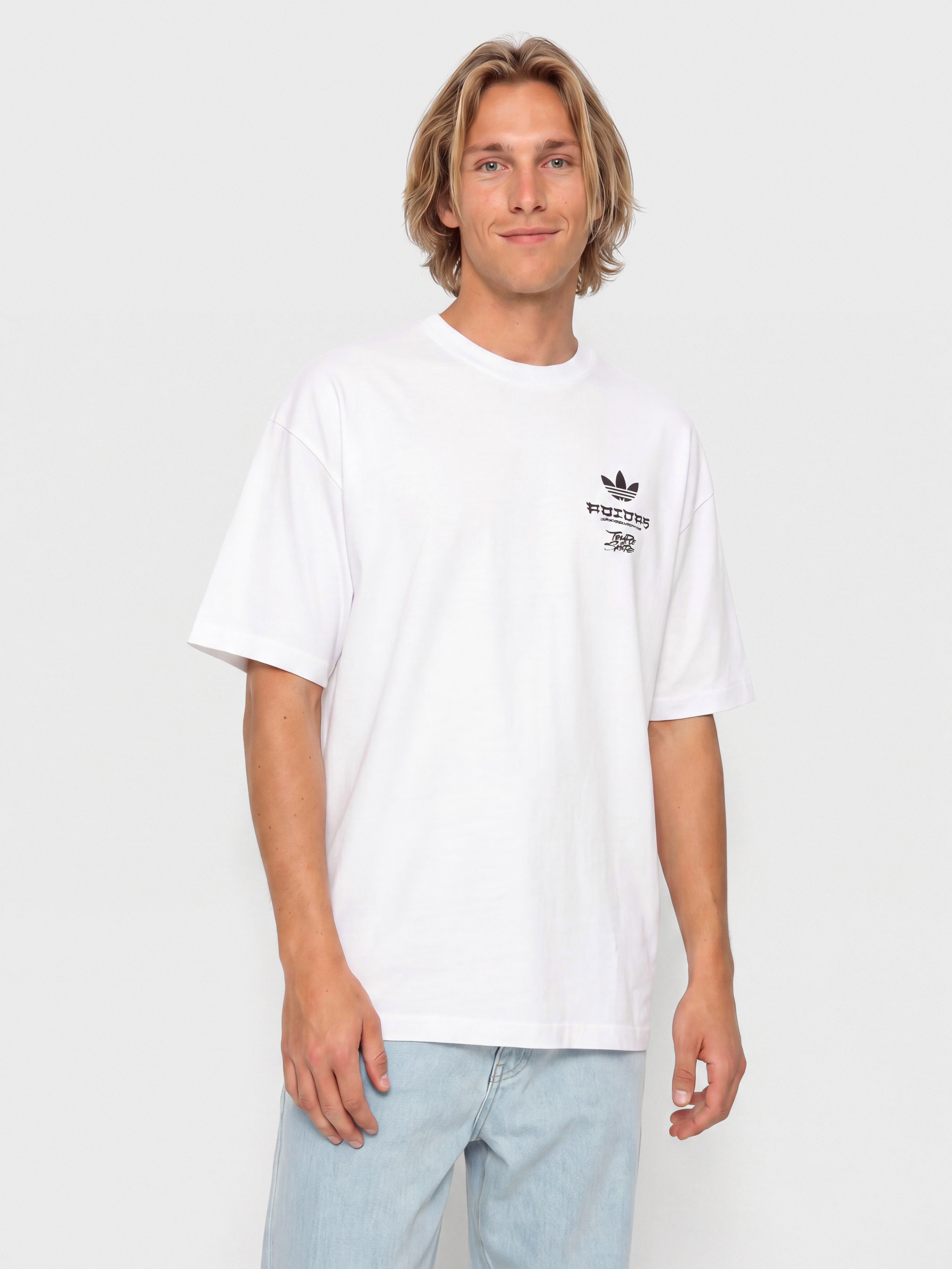 adidas Tos Crane T-Shirt (white/black)