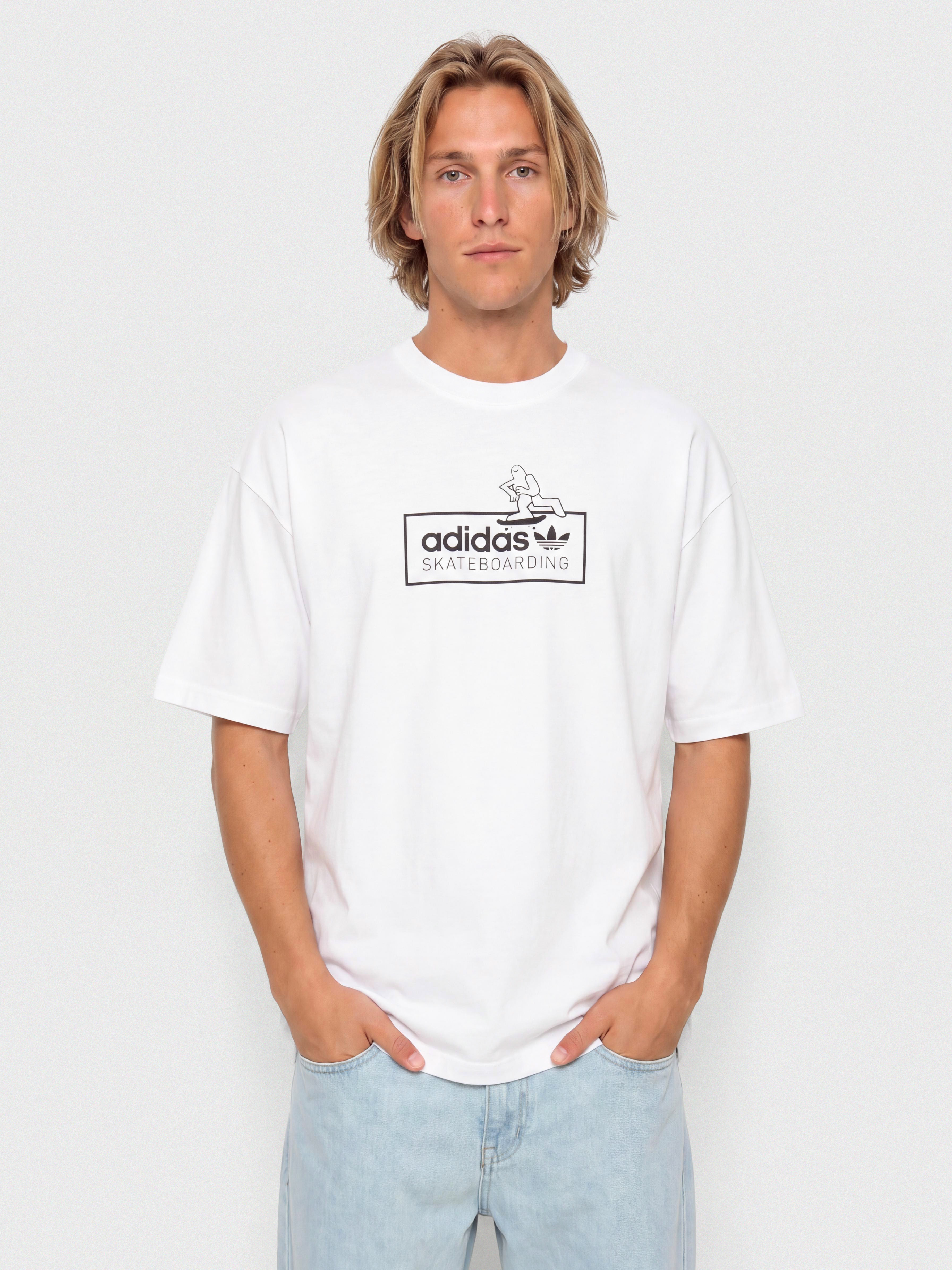 adidas Gonz Logo T-Shirt (white/black)