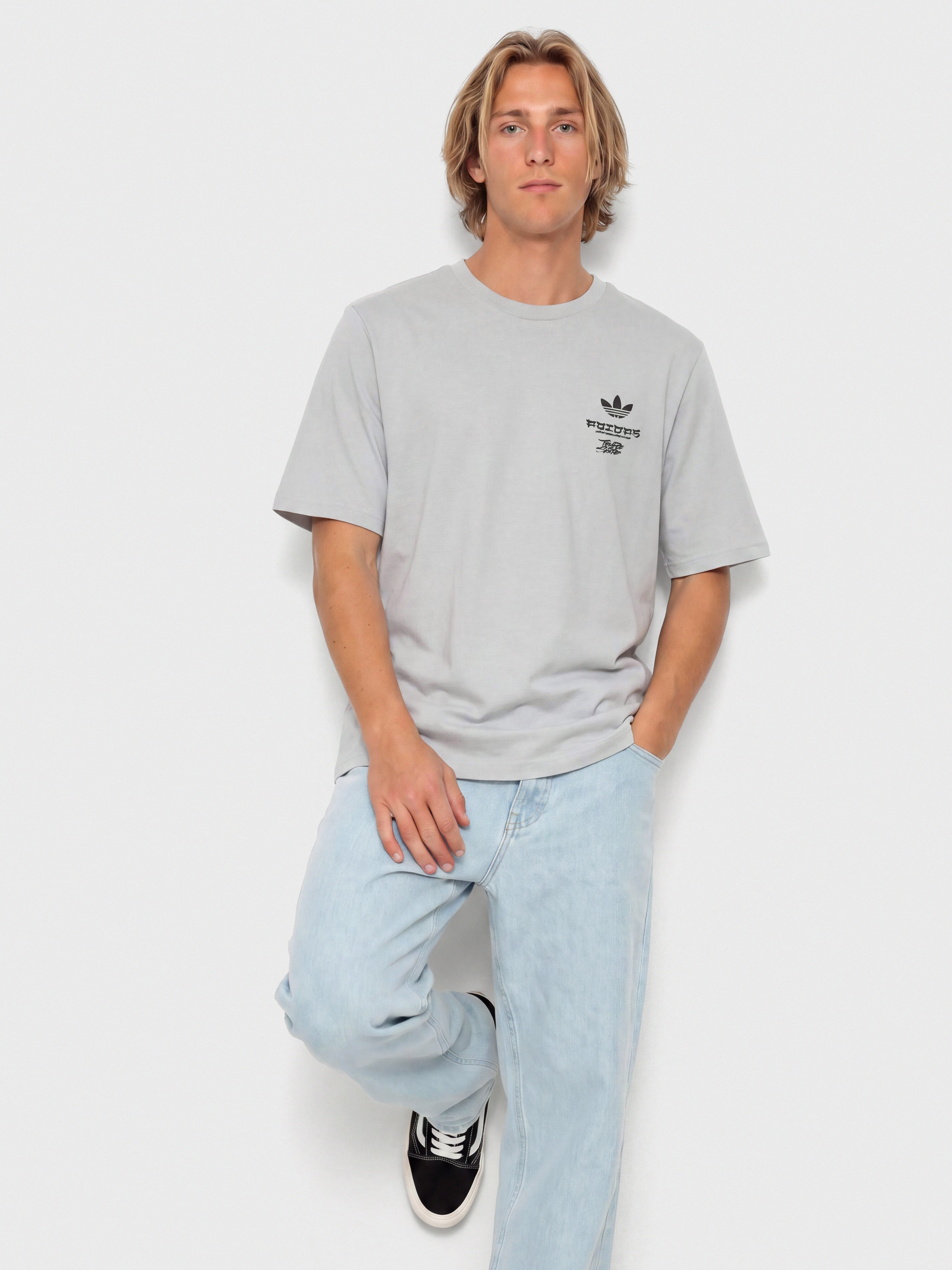 adidas Tos Crane T-Shirt (lgsogr/black)