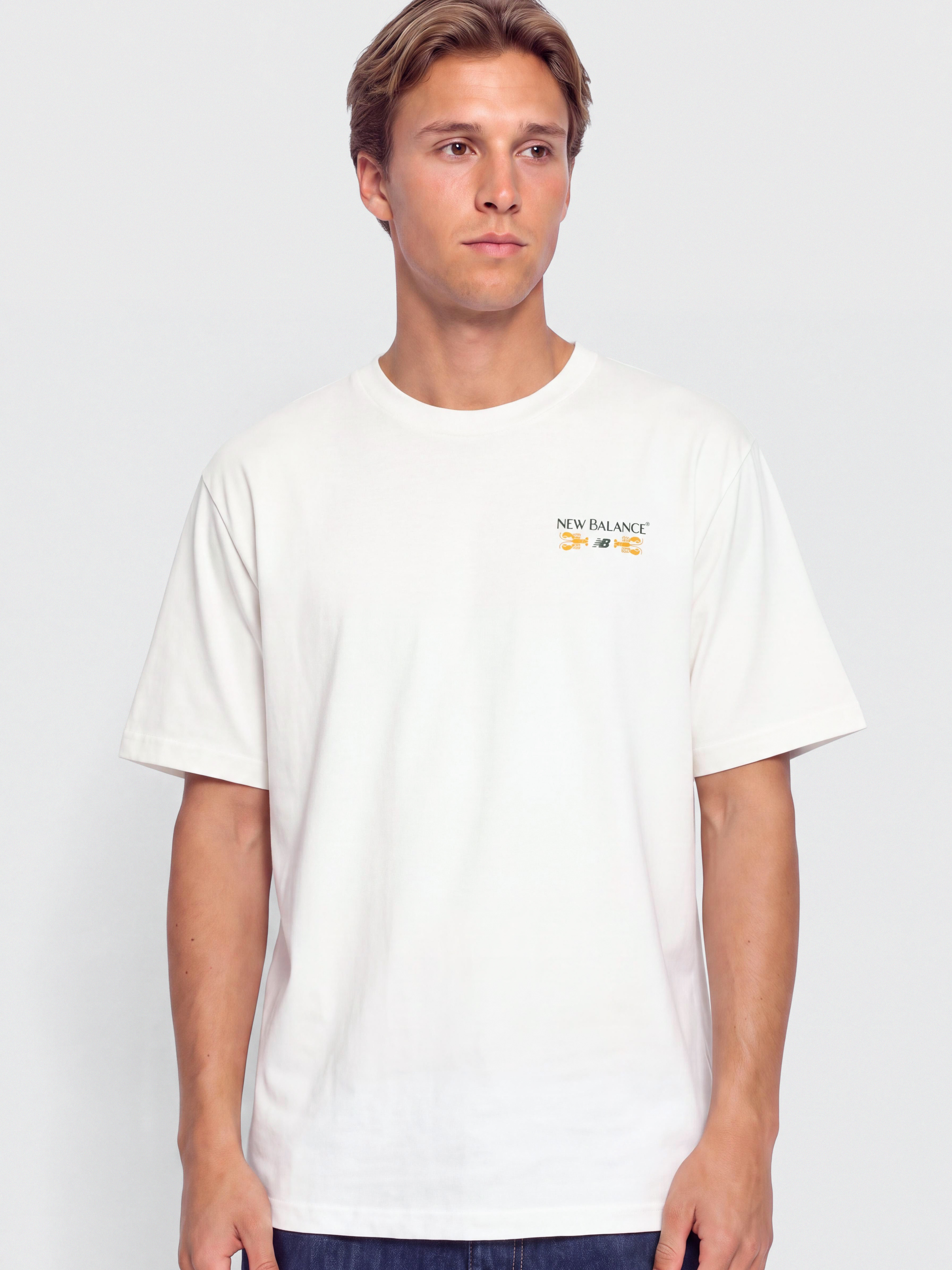 New Balance Grab a Bite Boston T-Shirt (sea salt)