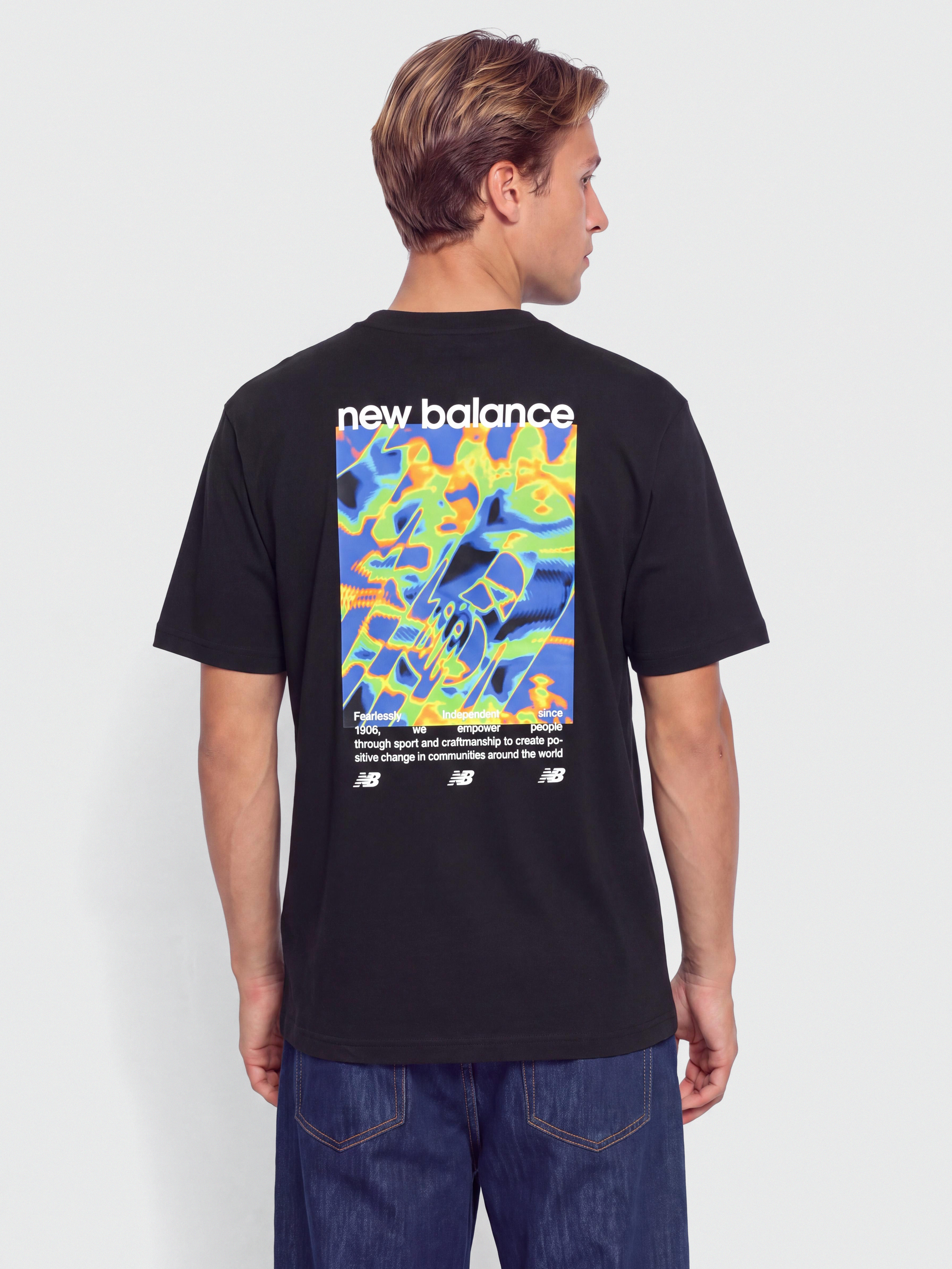 New Balance Heat Map Forward Thinker T-Shirt (black)