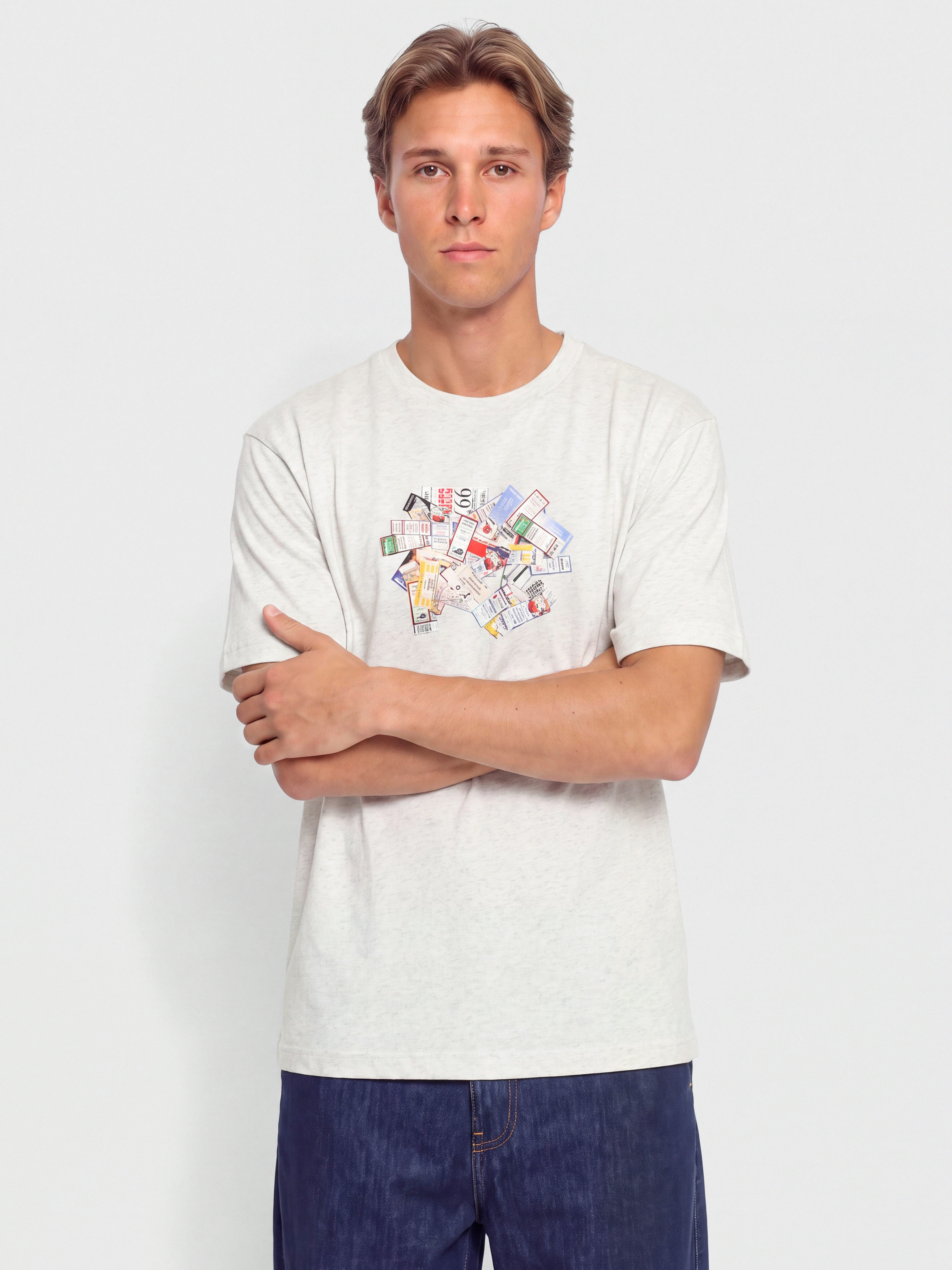 New Balance Athletics Ticket T-Shirt (grey)