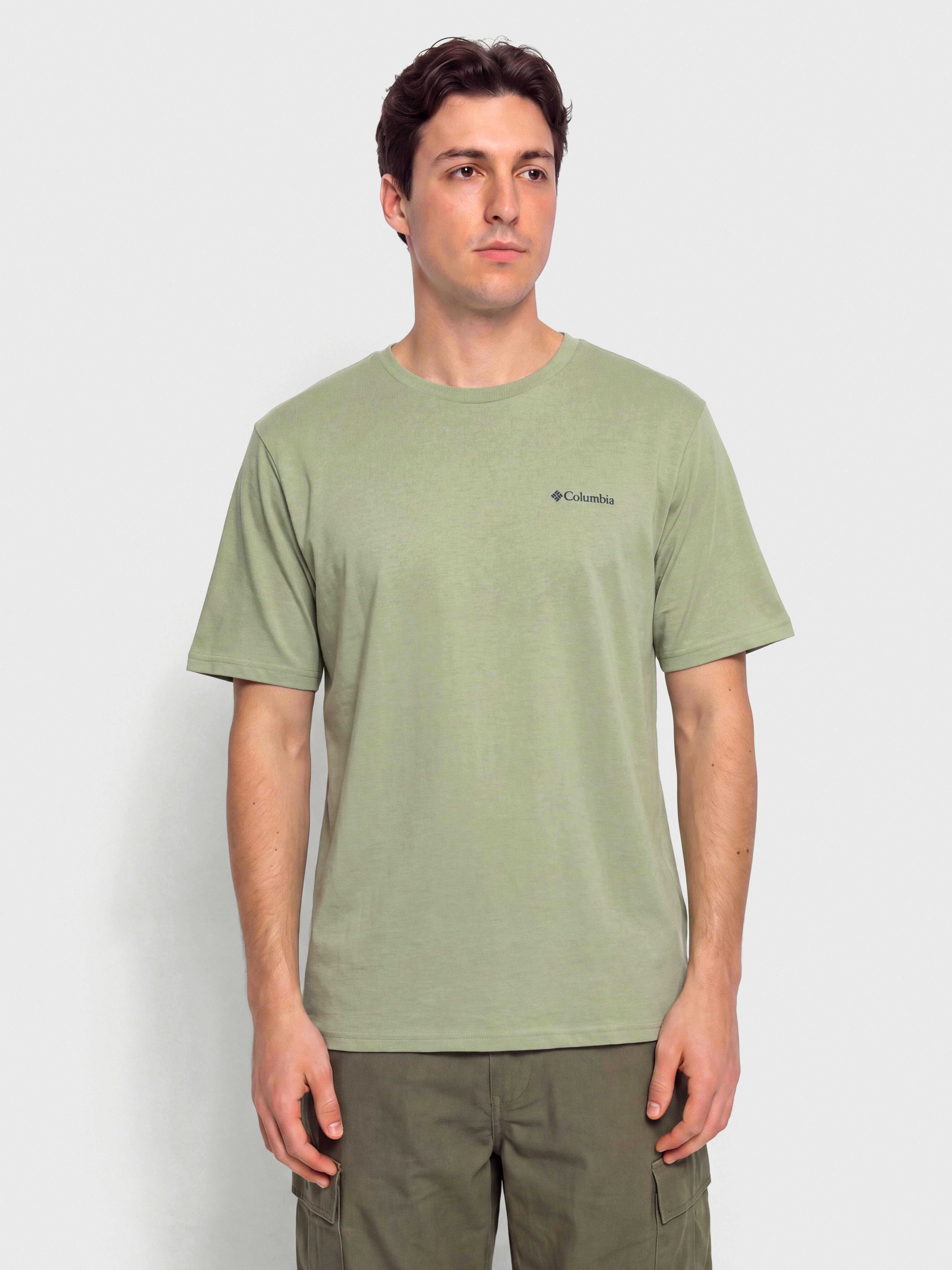 Columbia CSC Outdoor Back Graphic T-Shirt (safari/natural)