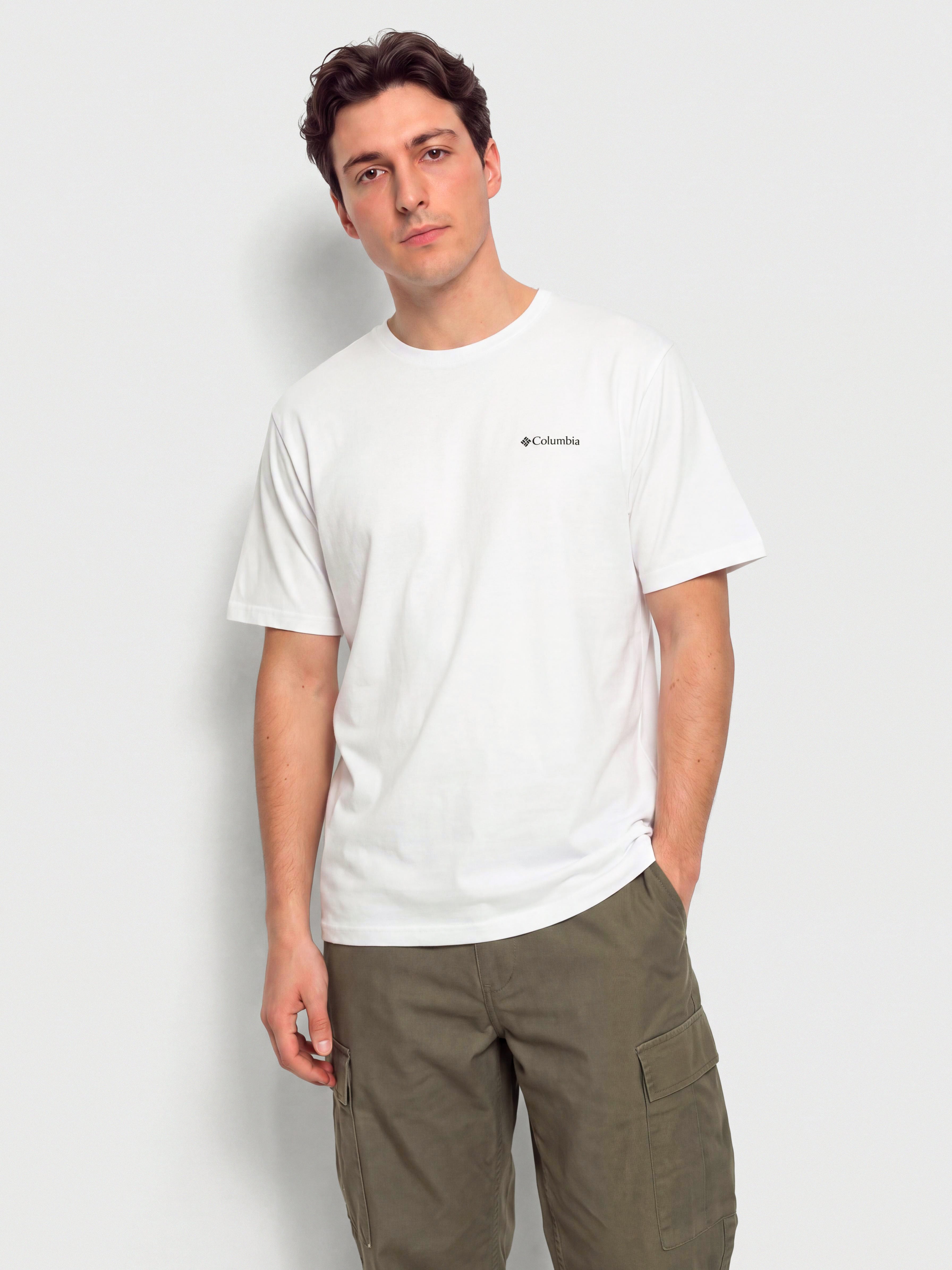 Columbia CSC Outdoor Back Graphic T-Shirt (white/naturall)